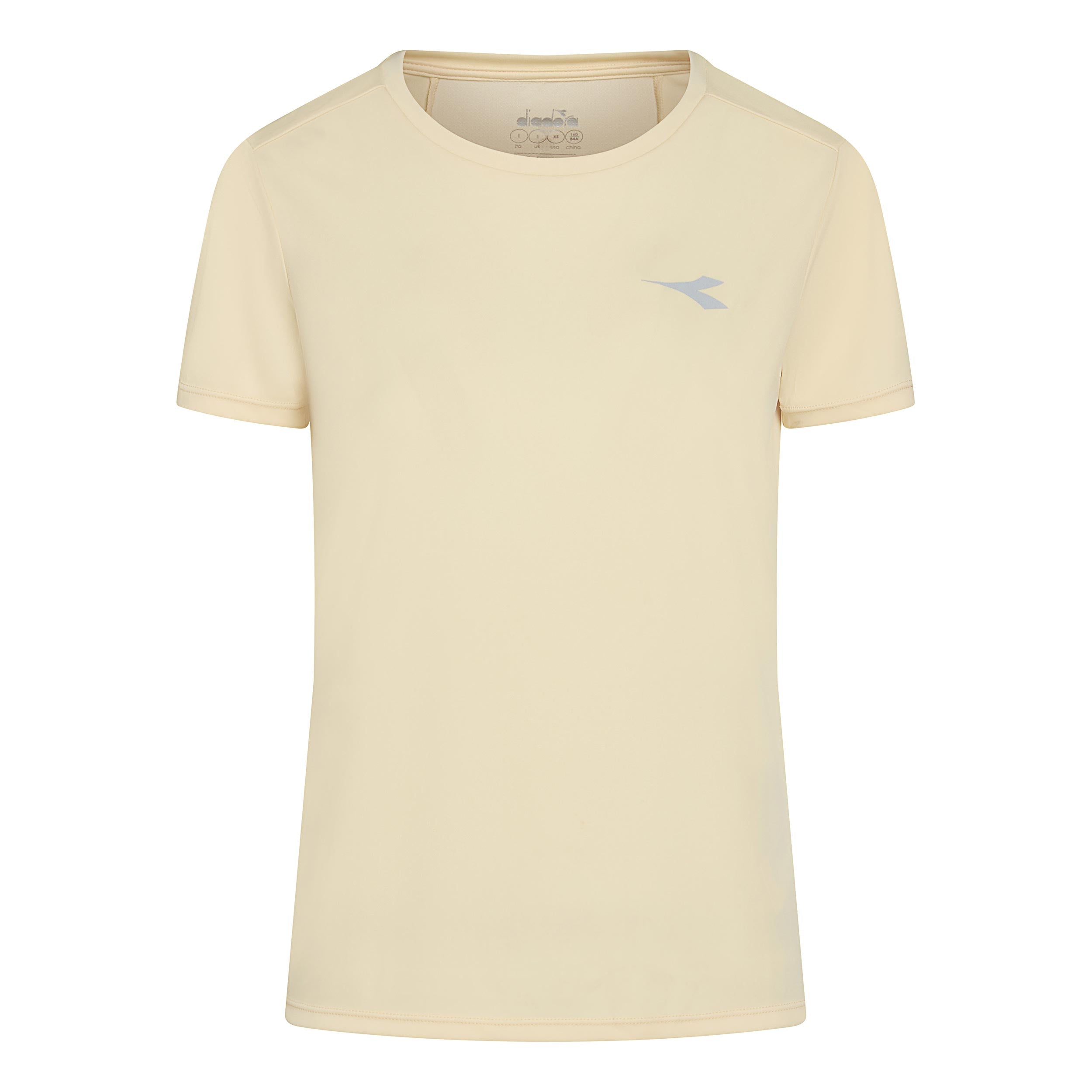 Diadora Court Camiseta de manga corta Mujeres - beige