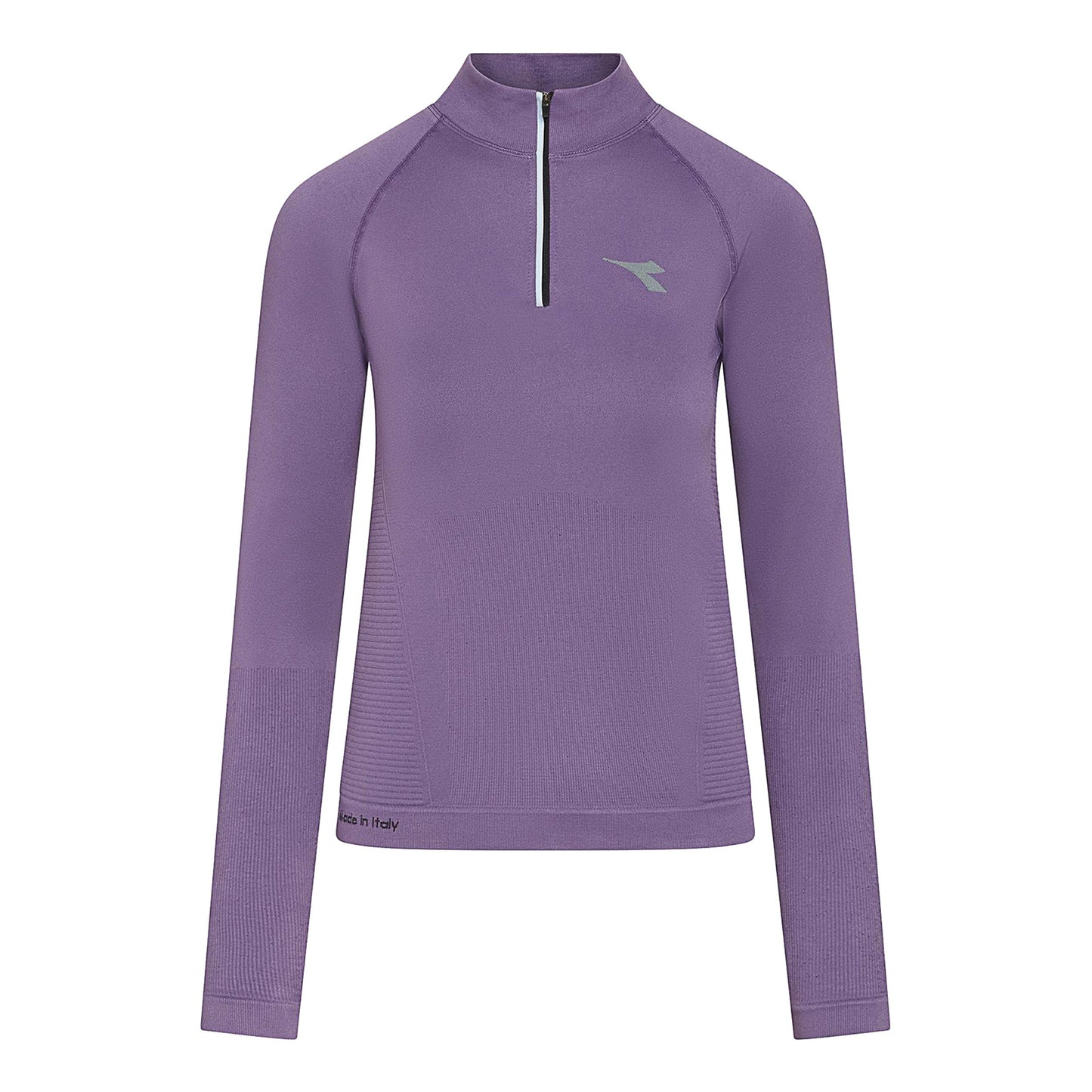 Diadora 1/2 Zip Stratouno Camiseta de manga larga Mujeres - violeta