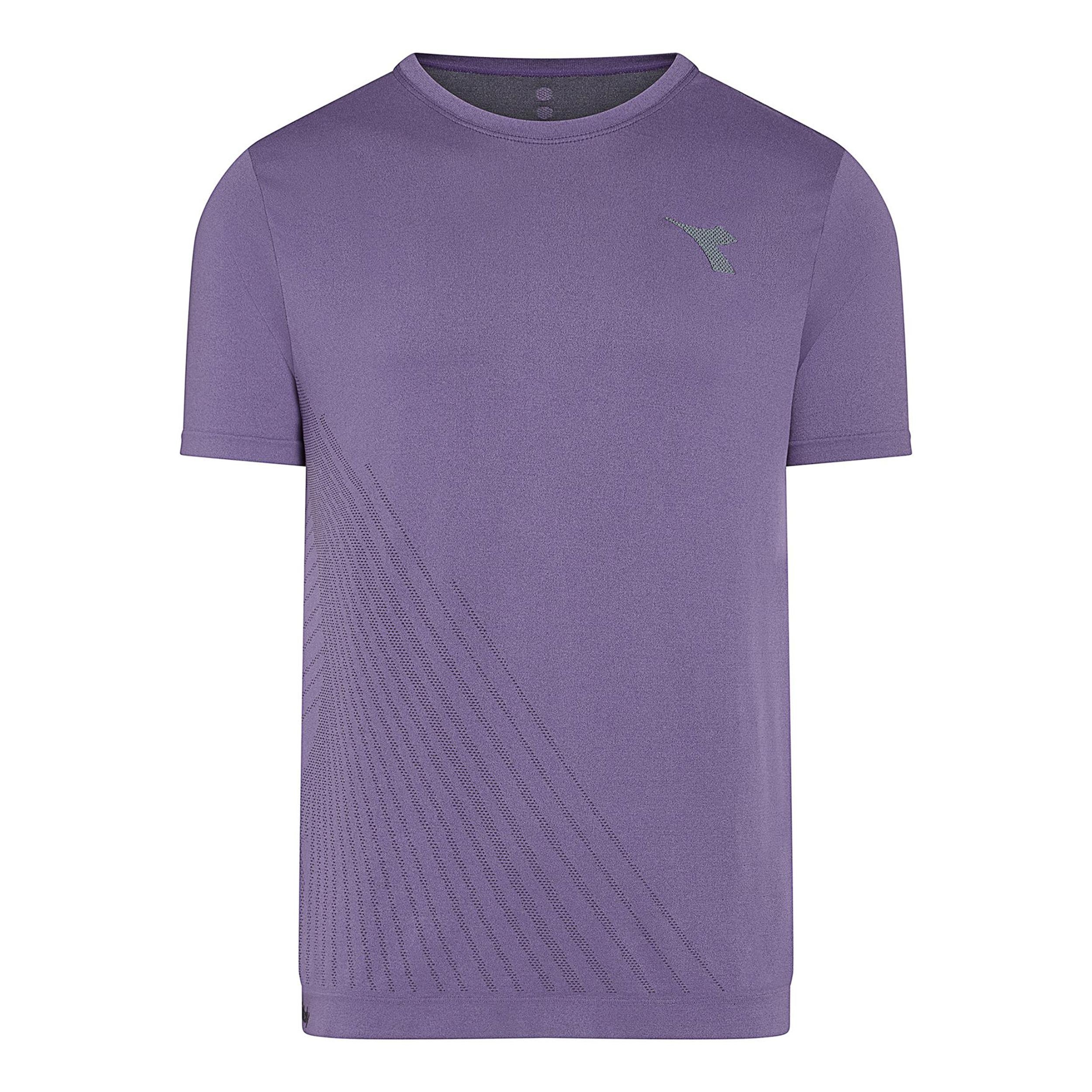 Diadora Stratouno Camiseta de manga corta Hombres - violeta