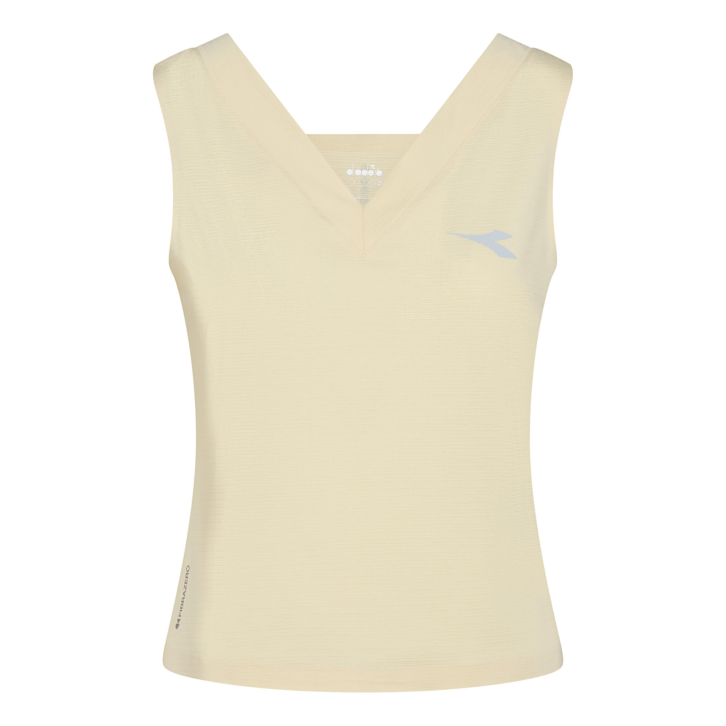 Diadora Fibrazero Camiseta de tirantes Mujeres - beige