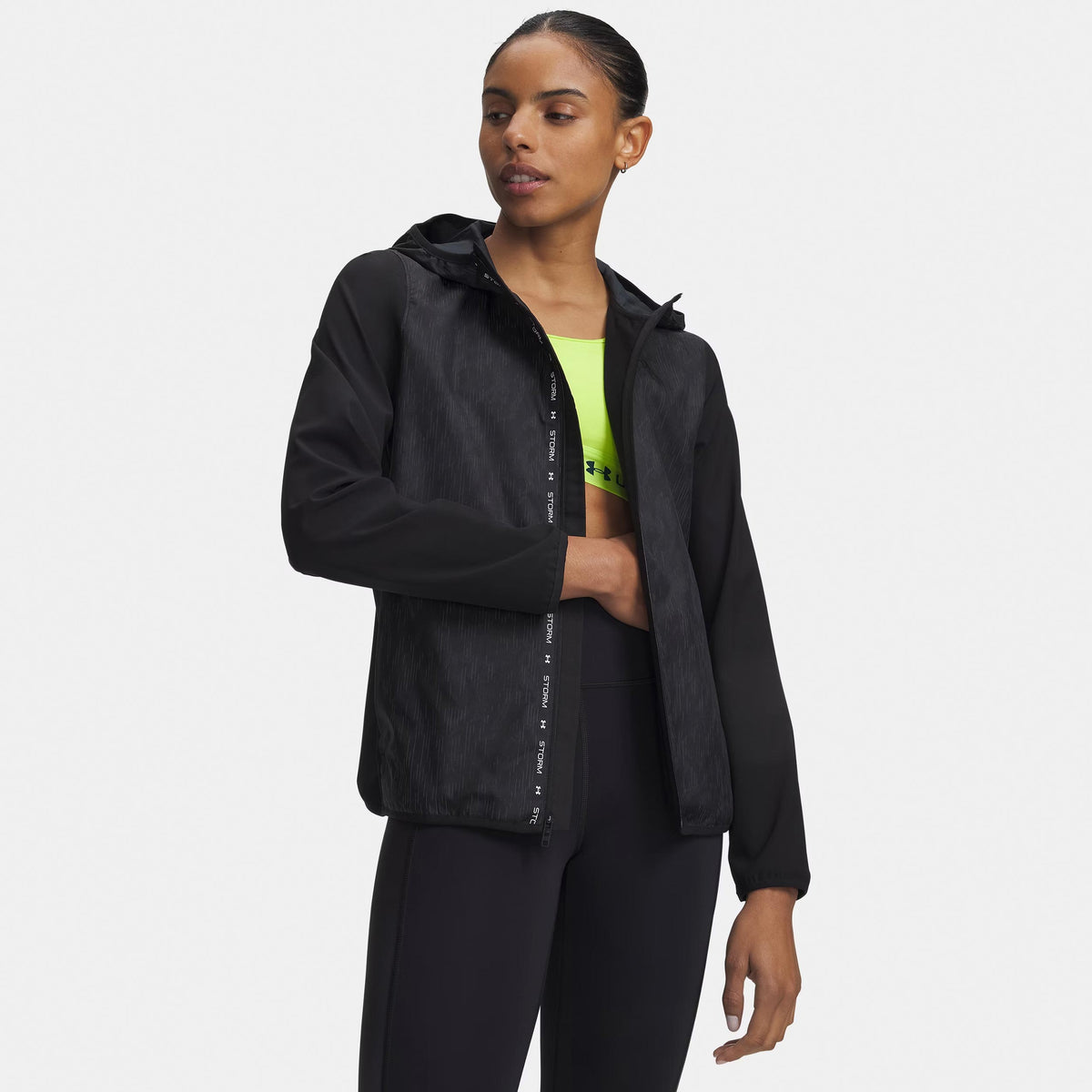 Under Armour Velociti ColdWeather Storm  Chaqueta para correr Mujeres - negro