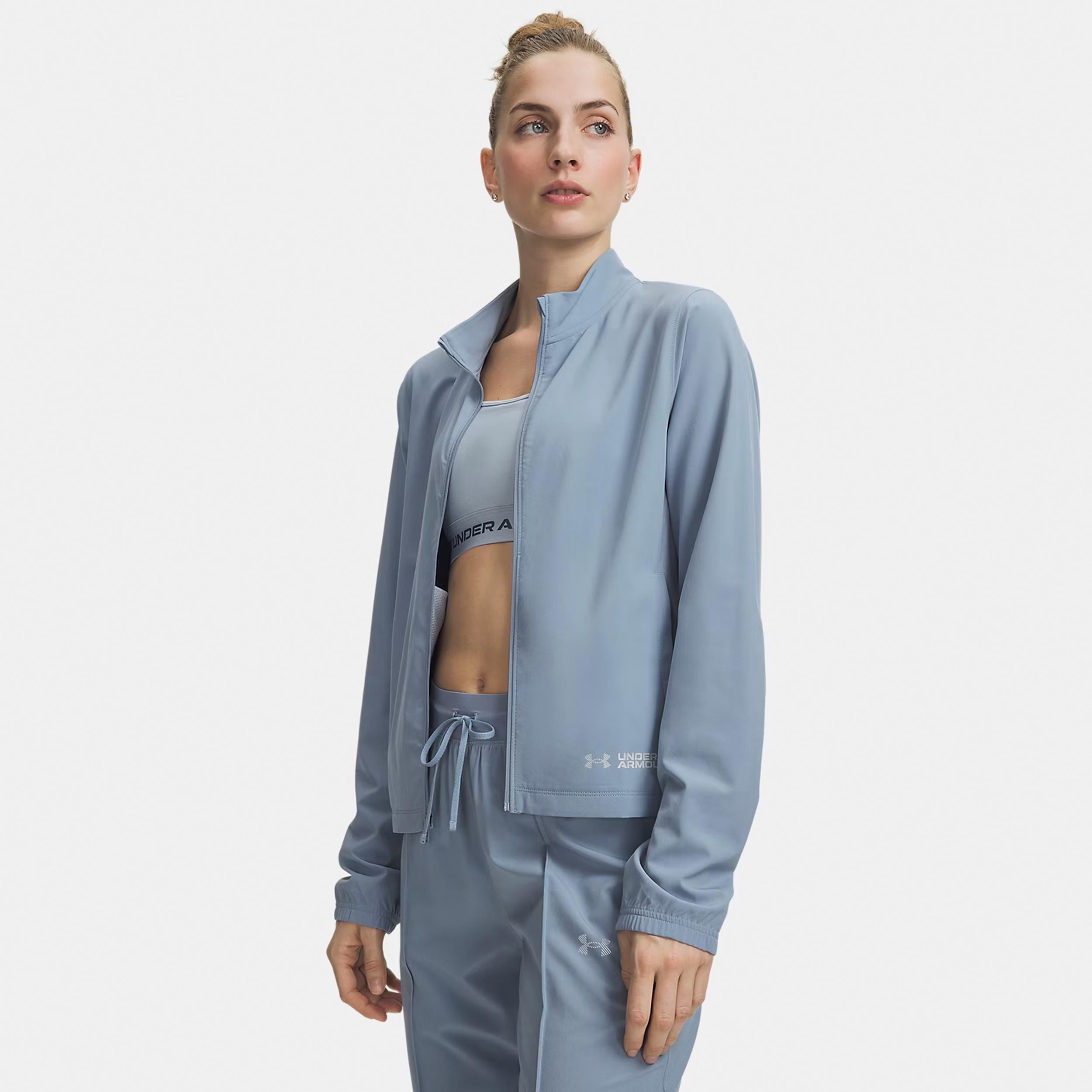 Under Armour Velociti Track  Chaqueta para correr Mujeres - azul