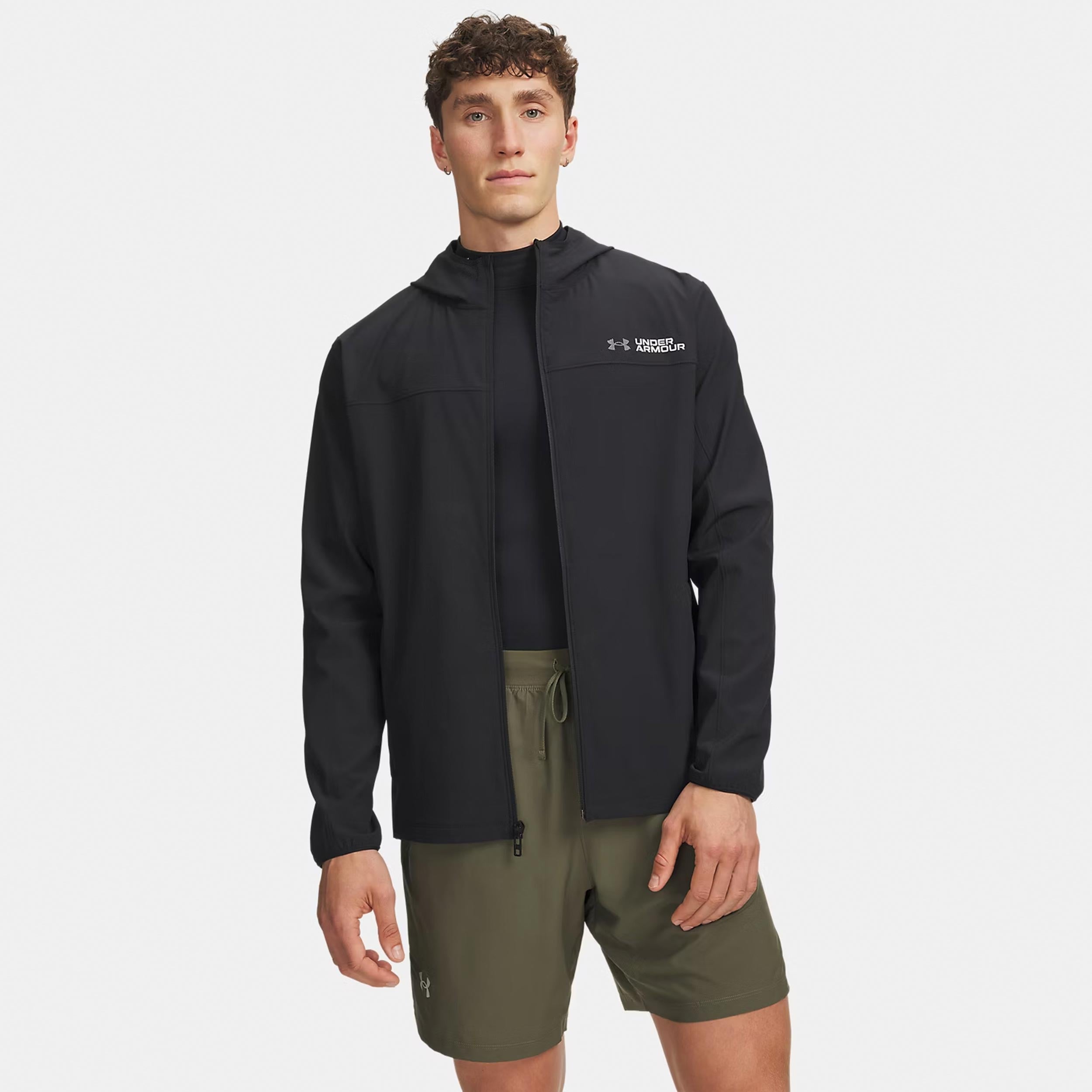 Under Armour Velociti Storm  Chaqueta para correr Hombres - negro