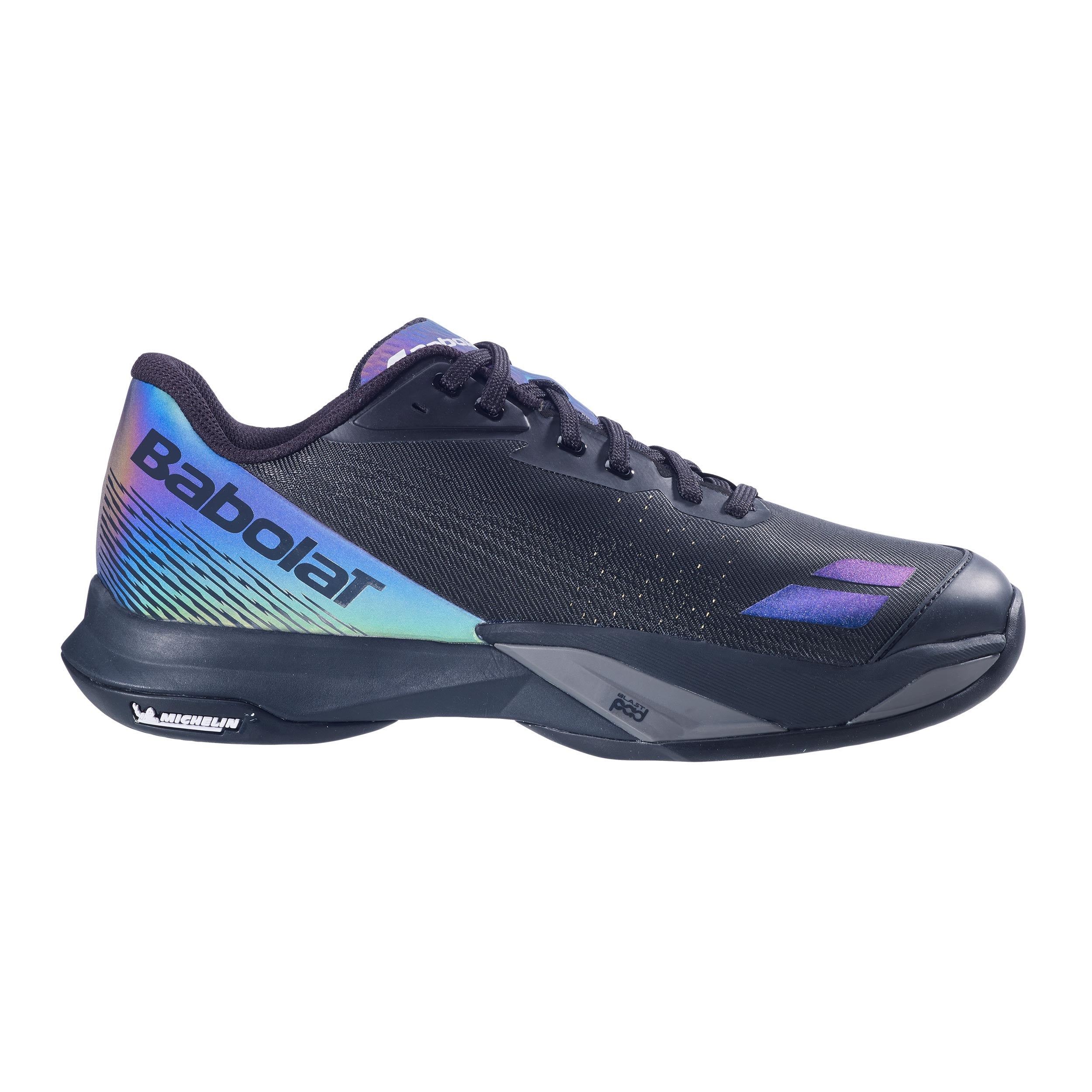 Babolat Jet Mach 4 Spectra Zapatilla todas las superficies Hombres - negro, lila