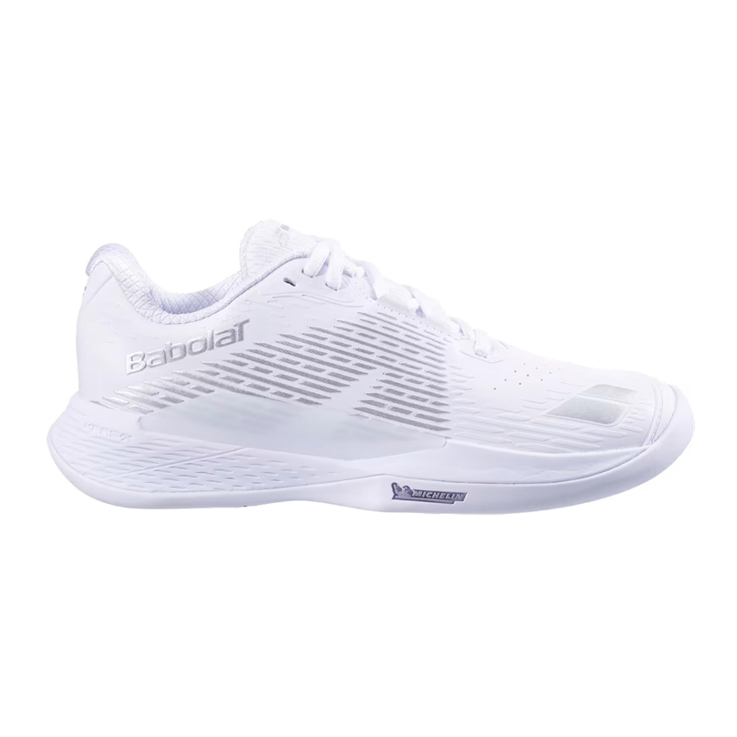 Babolat Propulse Storm Zapatilla tierra batida Mujeres - blanco, plateado