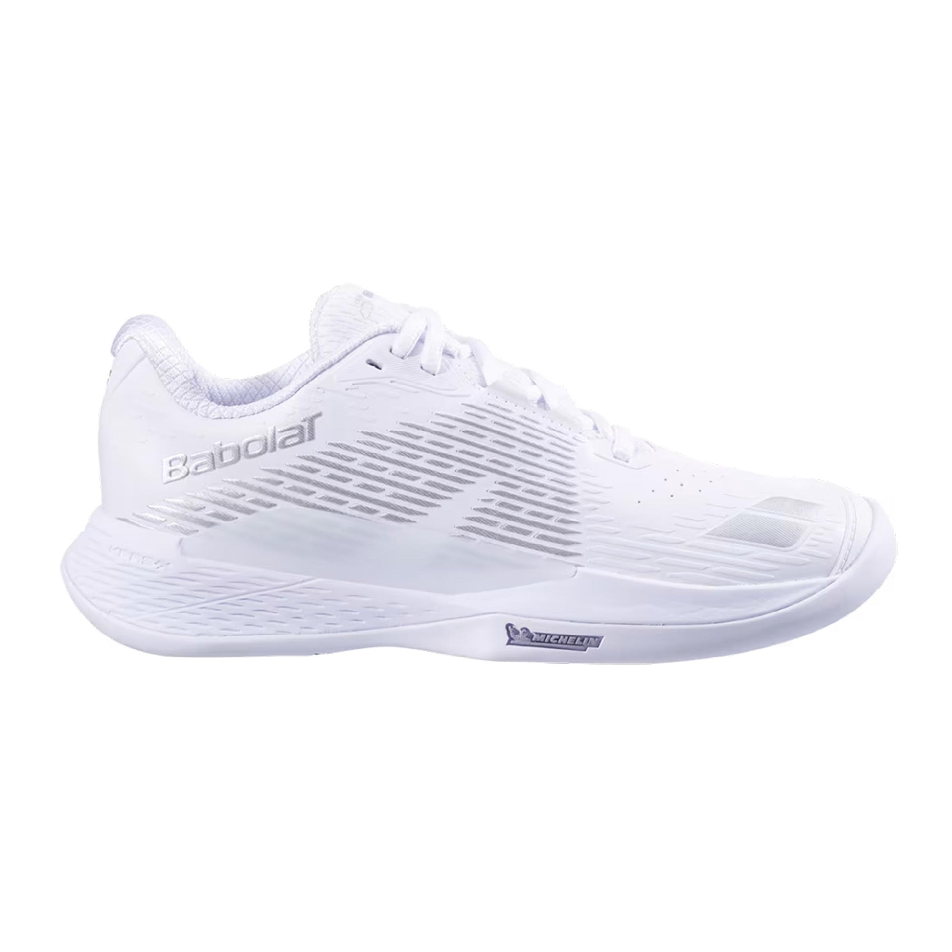 Babolat Propulse Storm Zapatilla tierra batida Mujeres - blanco, plateado