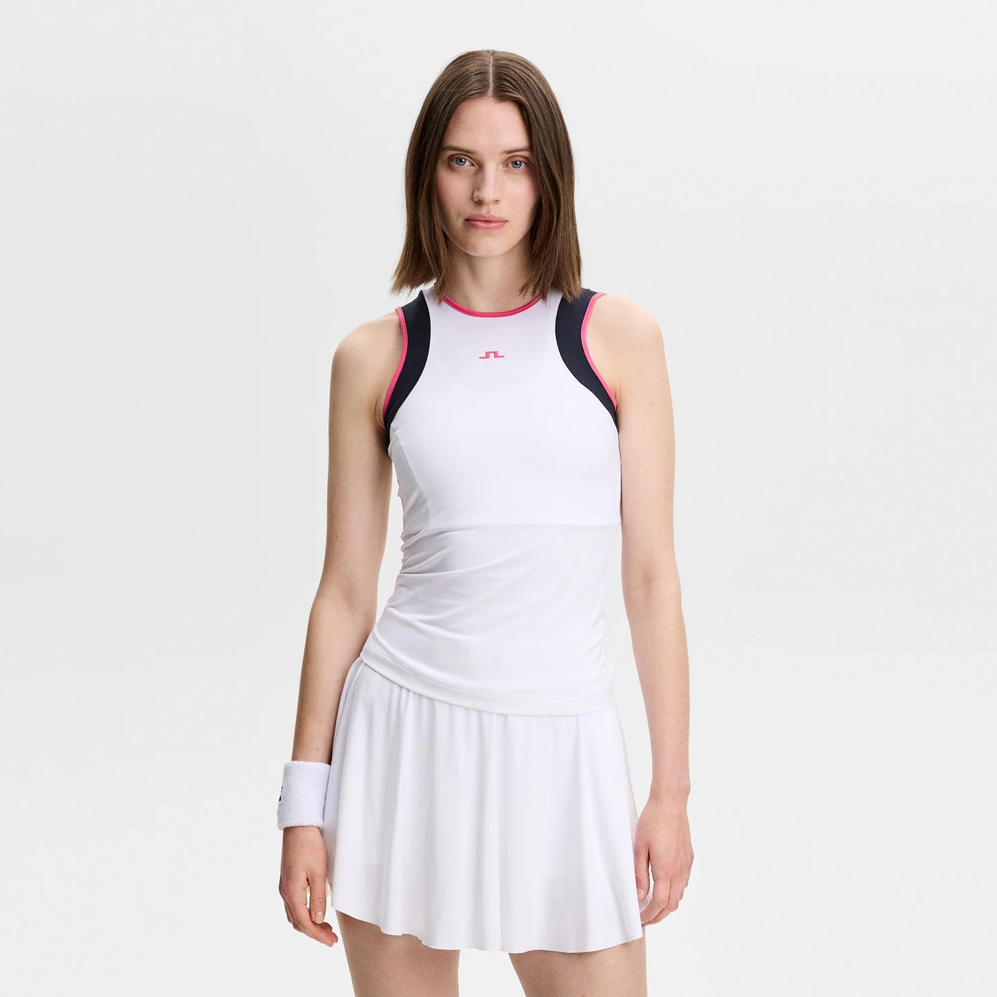 JLindeberg Ava Camiseta de tirantes Mujeres - blanco