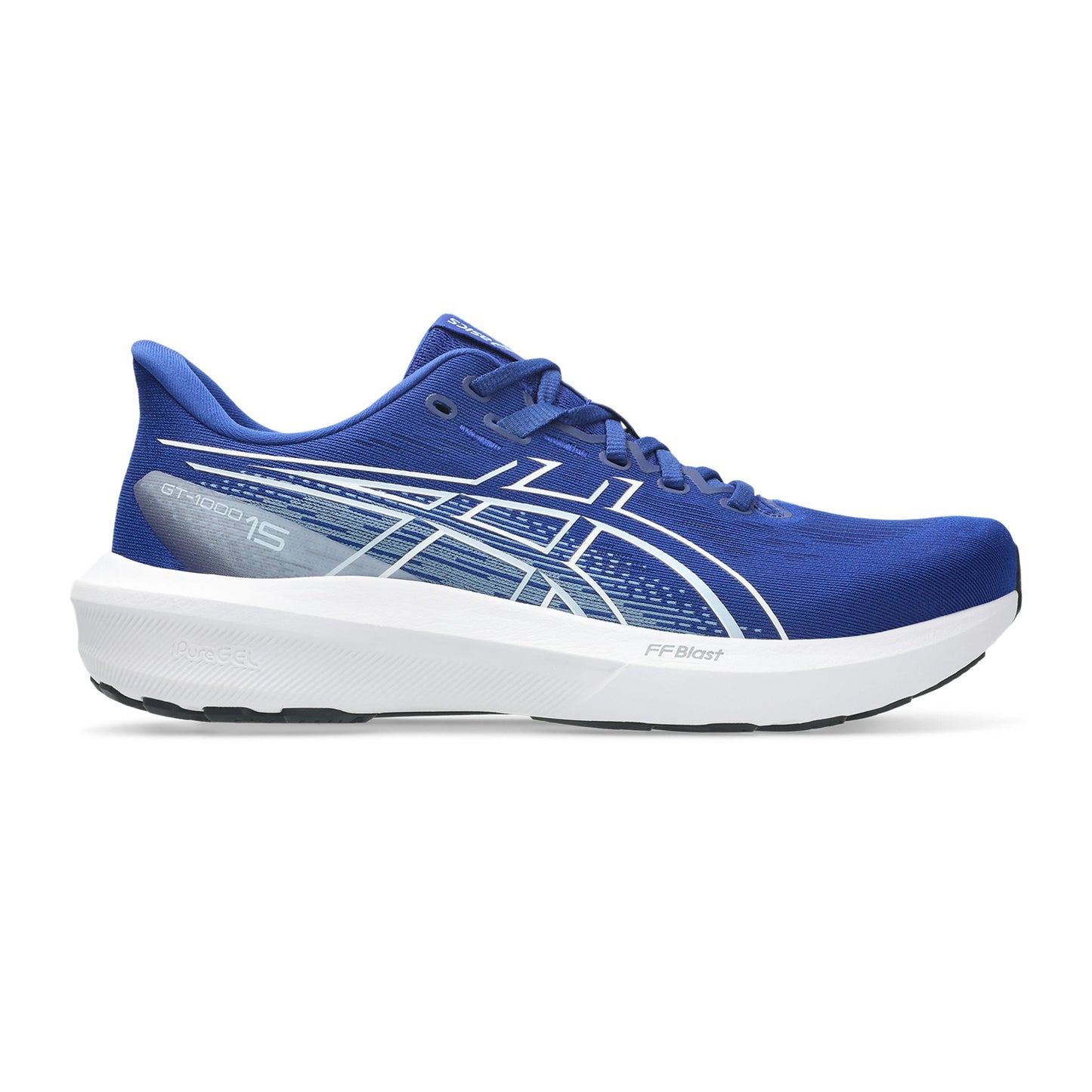 ASICS GT-1000 15 Zapatilla de estabilidad Hombres - azul, blanco