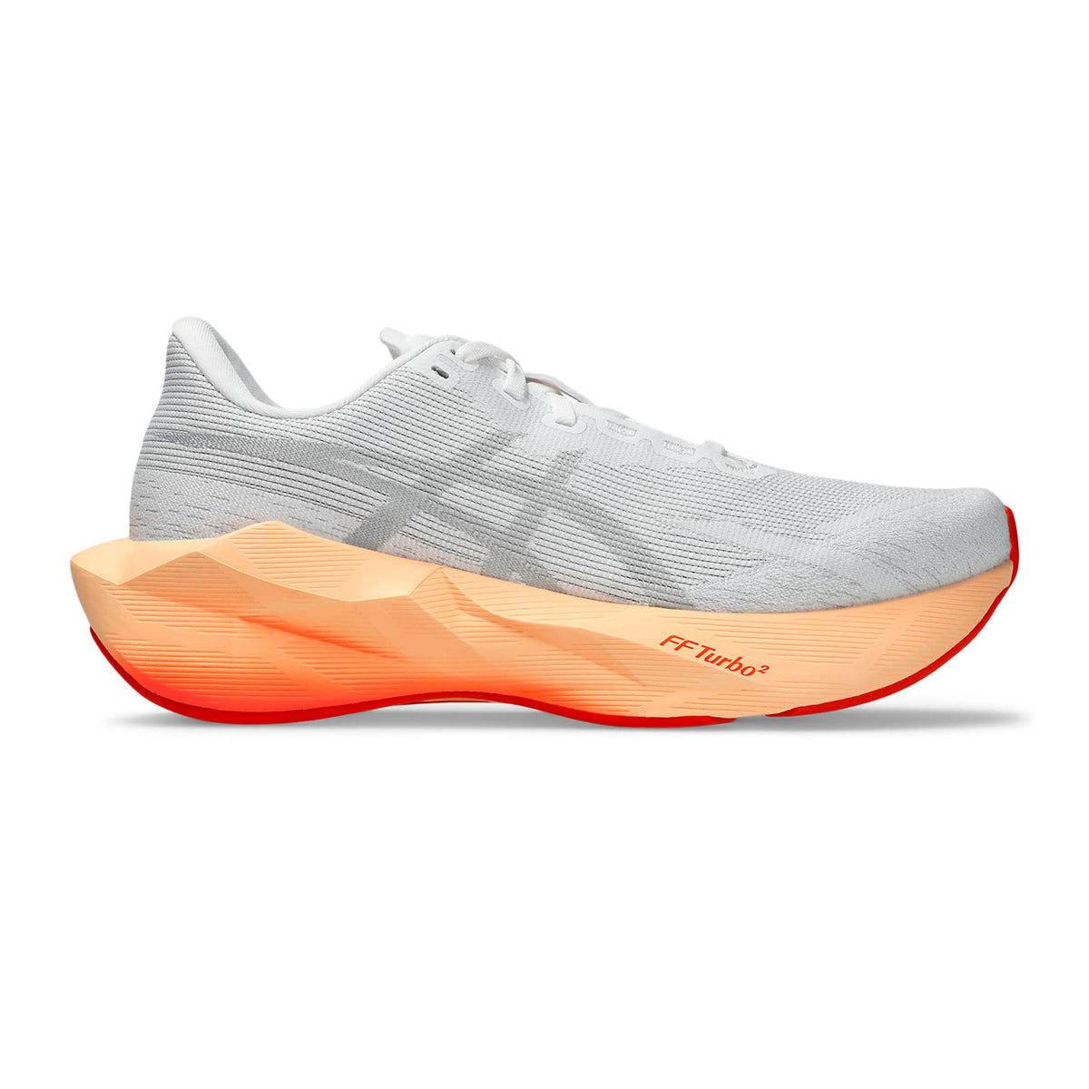 ASICS Novablast 6 Zapatilla neutral Mujeres - blanco, naranja