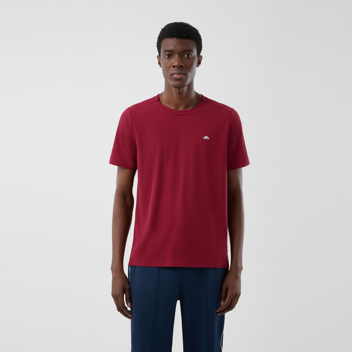 Ellesse Teller Camiseta de manga corta Hombres - rojo vino