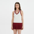 Paro Camiseta de tirantes Mujeres - crema