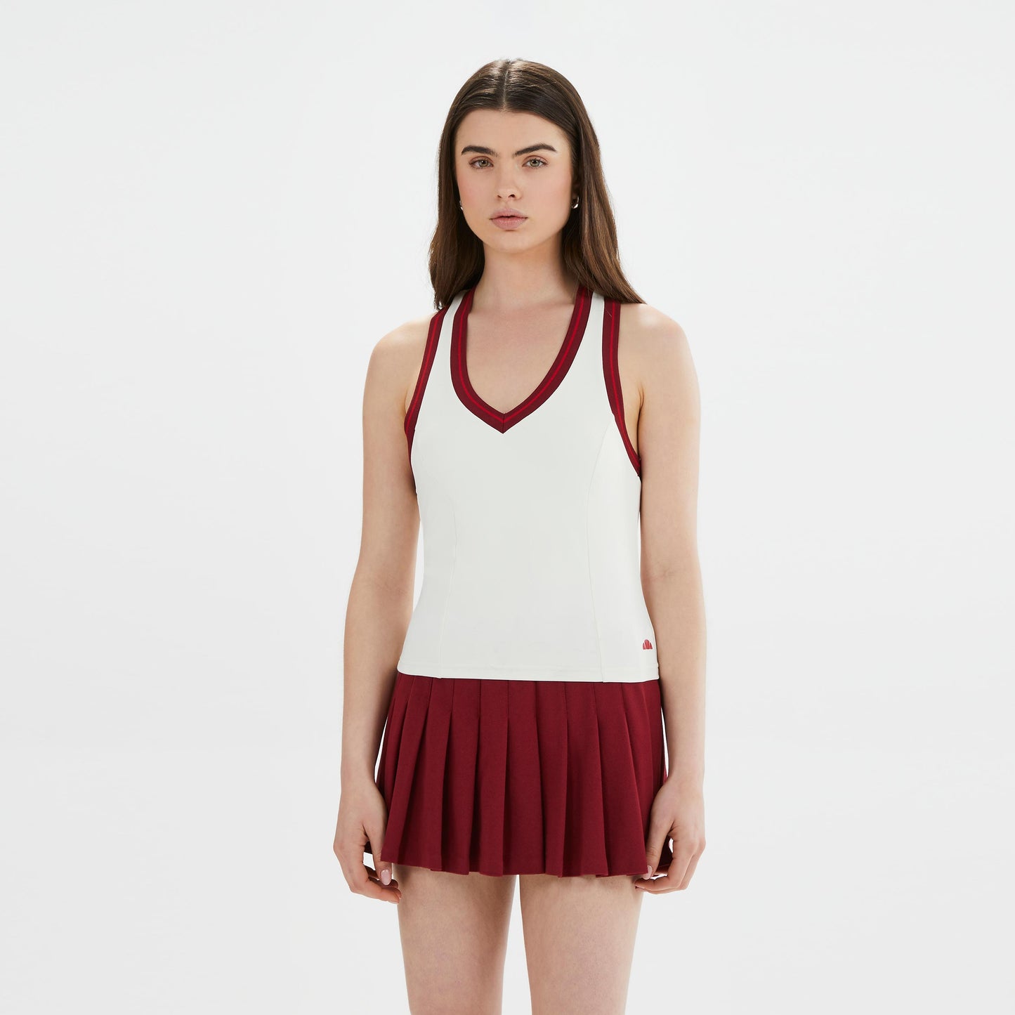 Ellesse Paro Camiseta de tirantes Mujeres - crema