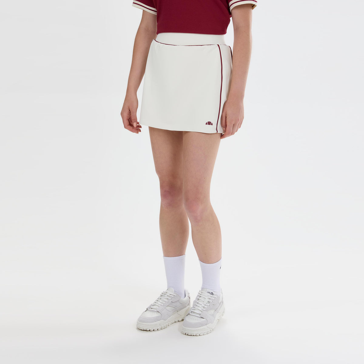 Ellesse Millio Falda Mujeres - crema