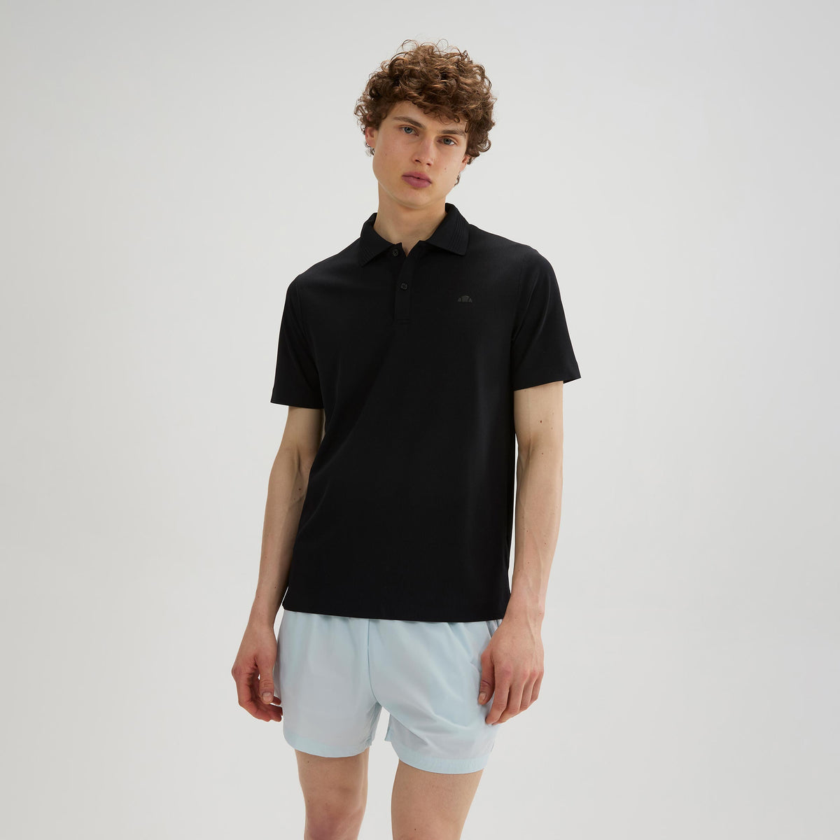 Ellesse Edmond Polo Hombres - negro