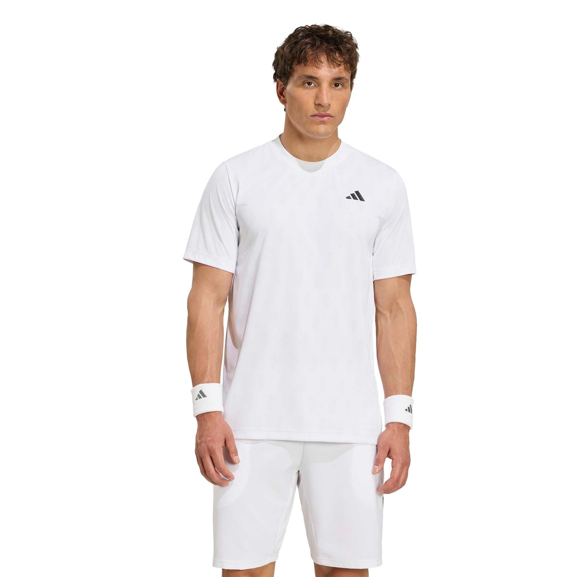 adidas Club Graphic Camiseta de manga corta Hombres - blanco, gris claro