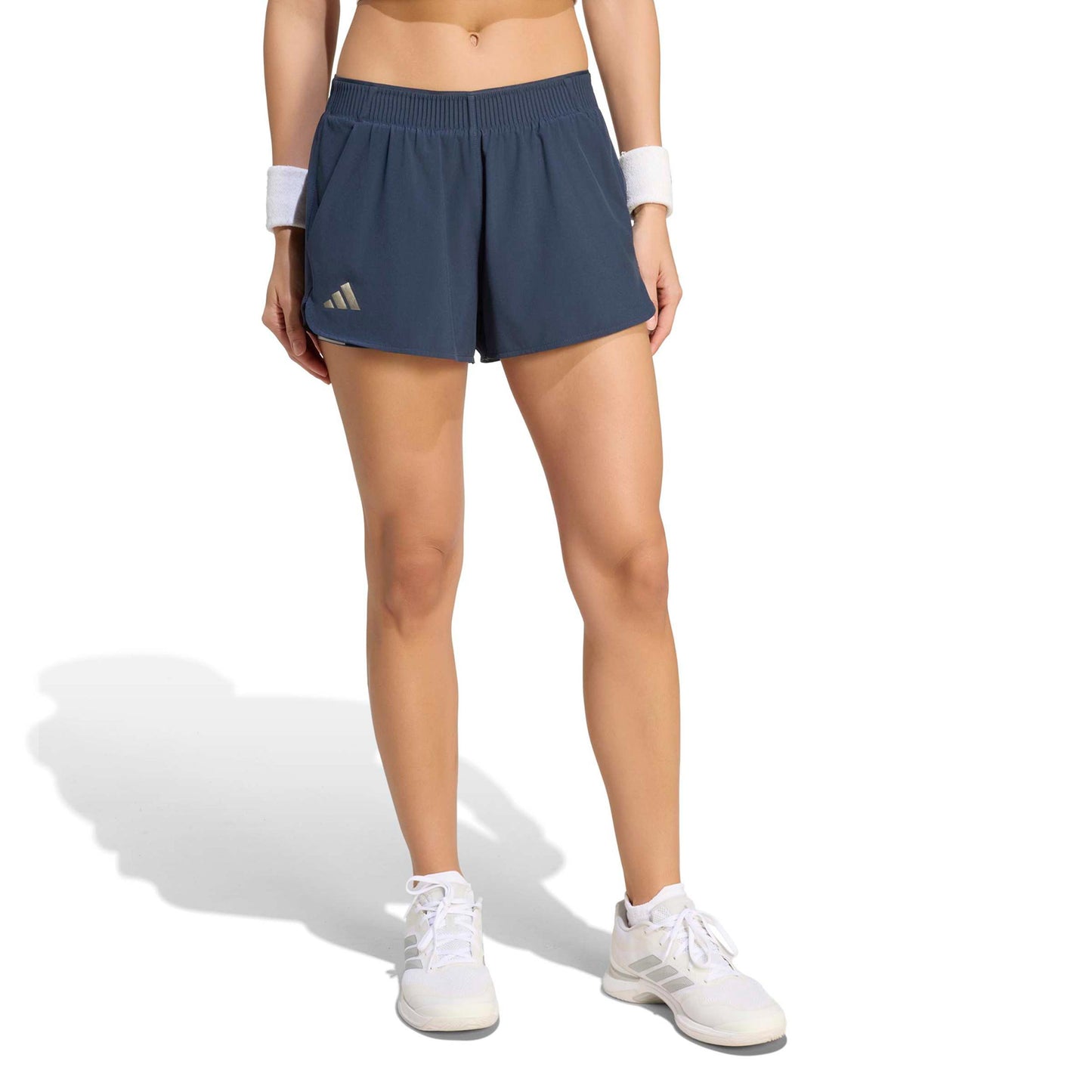adidas Pro Shorts Mujeres - azul oscuro