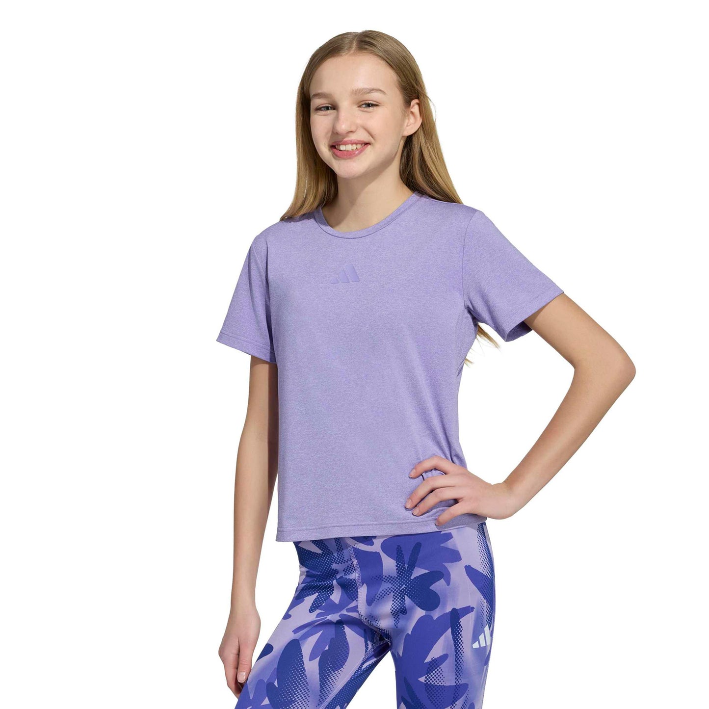 adidas Sportswear Camiseta de manga corta Niños - morado