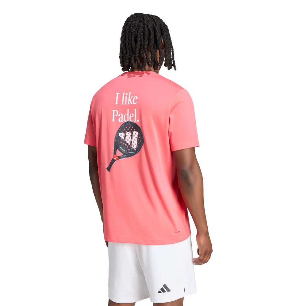 Graphic Camiseta de manga corta Hombres - baya, blanco | Tennis-Point