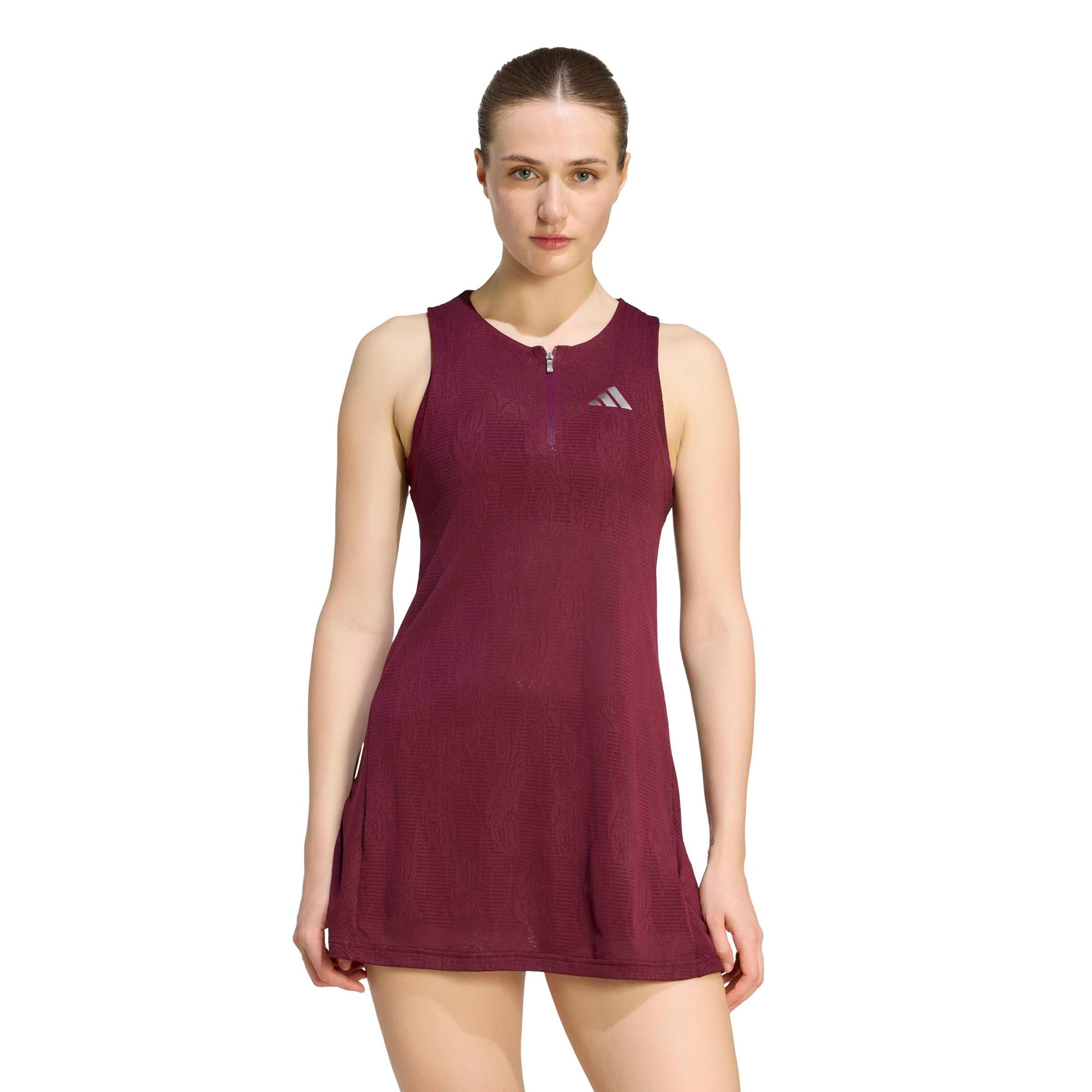 adidas Pro Vestido Mujeres - rojo vino