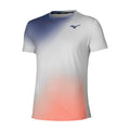 Graphic Camiseta de manga corta Hombres - gris claro, coral