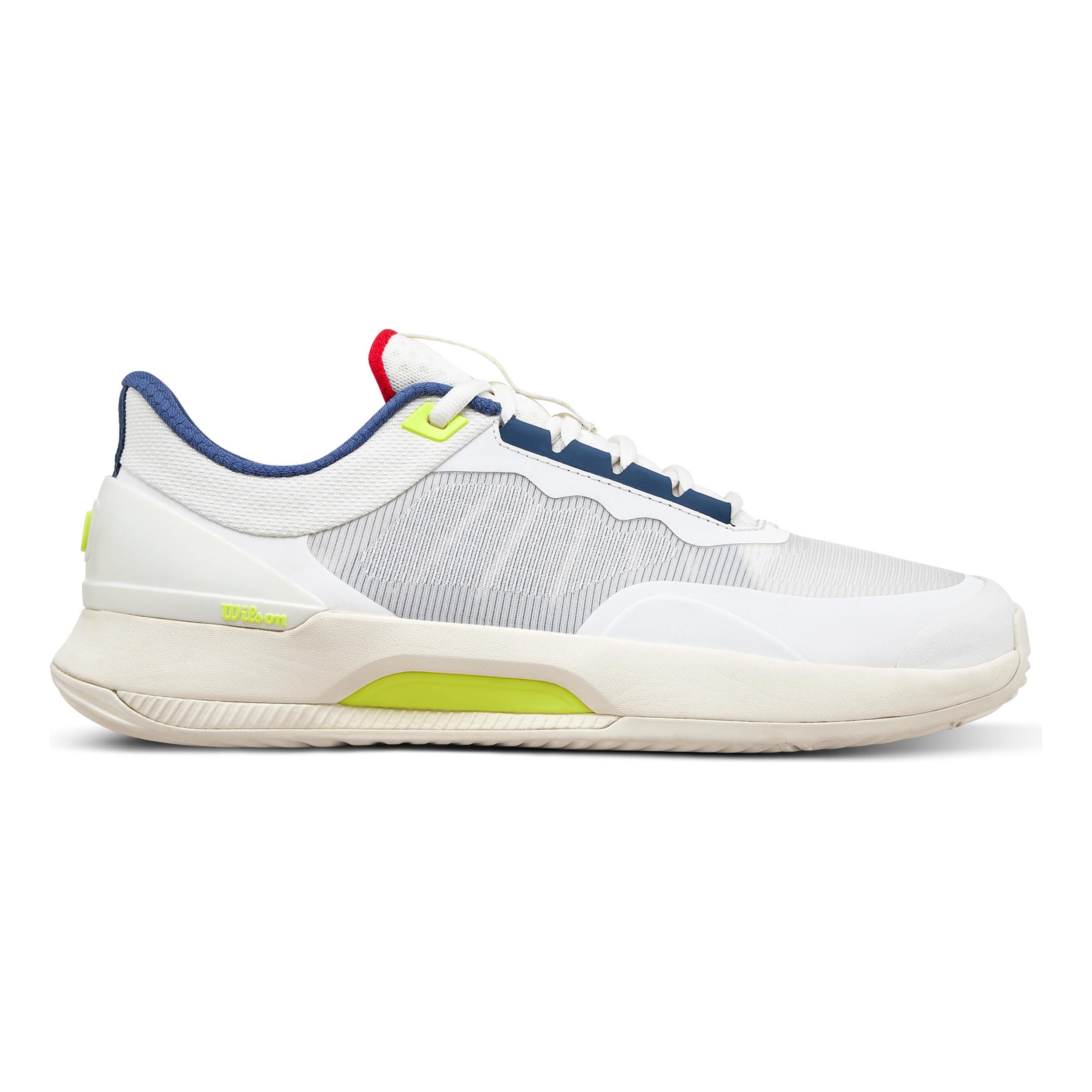 Wilson Intrigue Tour Zapatilla de pádel Mujeres - blanco, amarillo neón