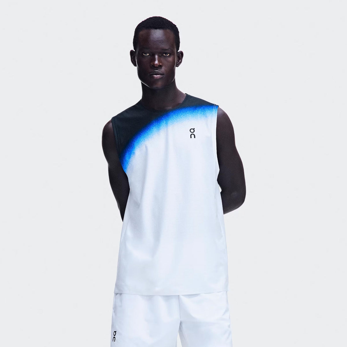 On Court Swing Camiseta de tirantes Hombres - blanco, negro