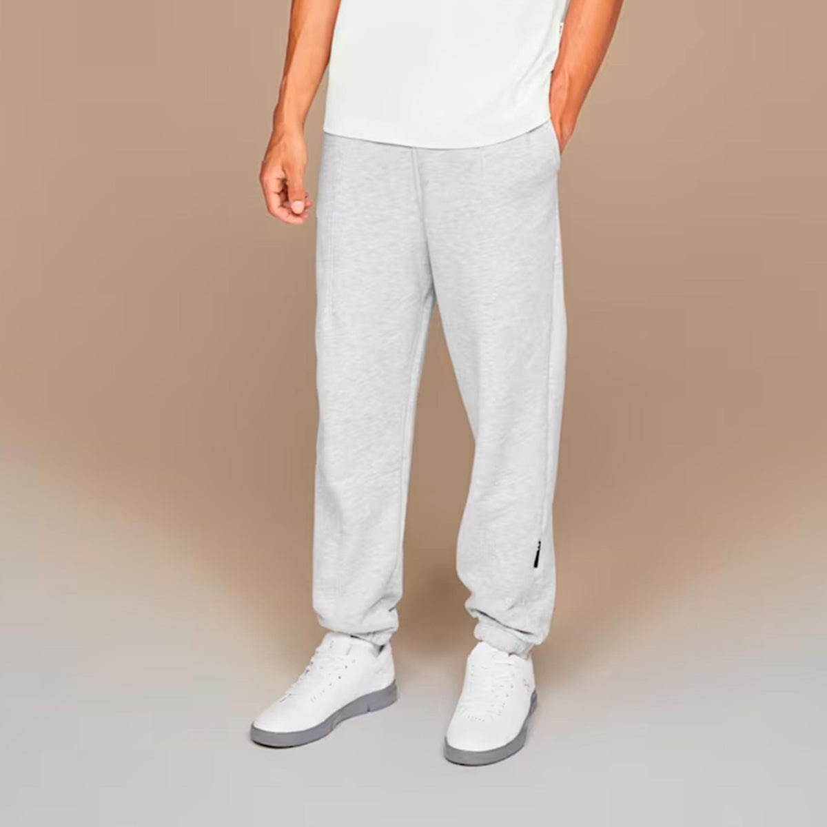 On Club Pantalón de entrenamiento Hombres - crema