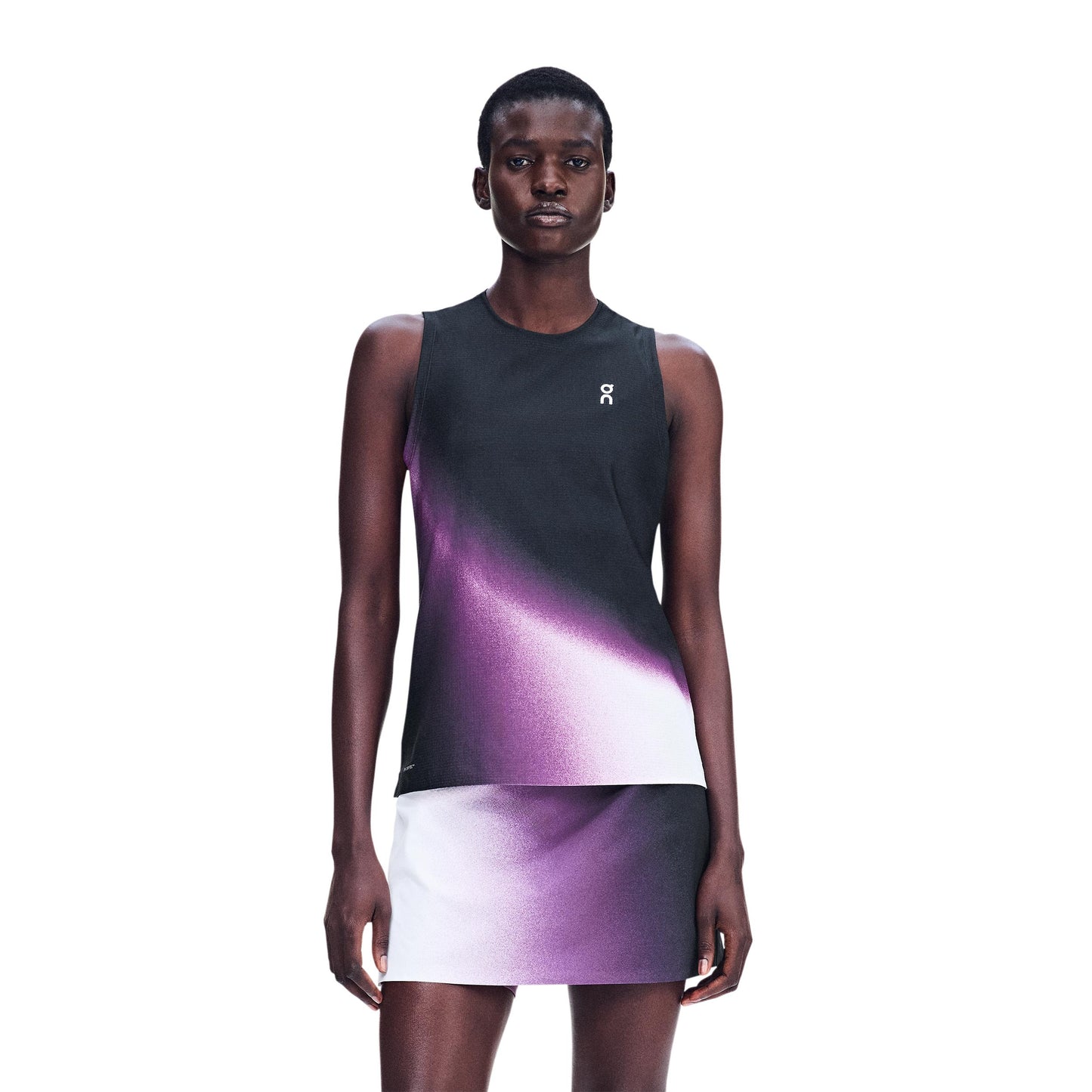 On Court Swing Camiseta de tirantes Mujeres - negro, baya