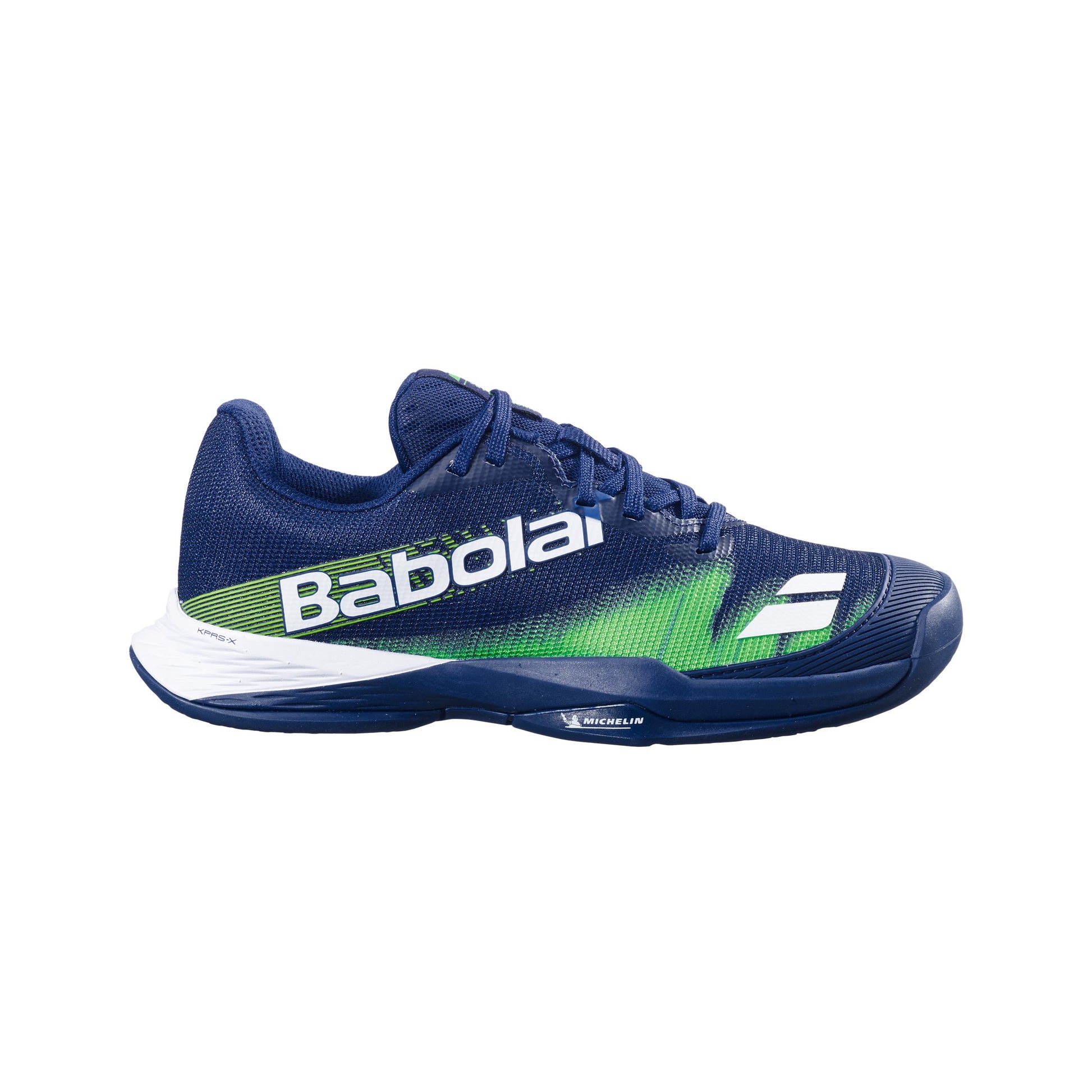 Babolat Jet Premura Zapatilla de pádel Chicos - azul oscuro, verde
