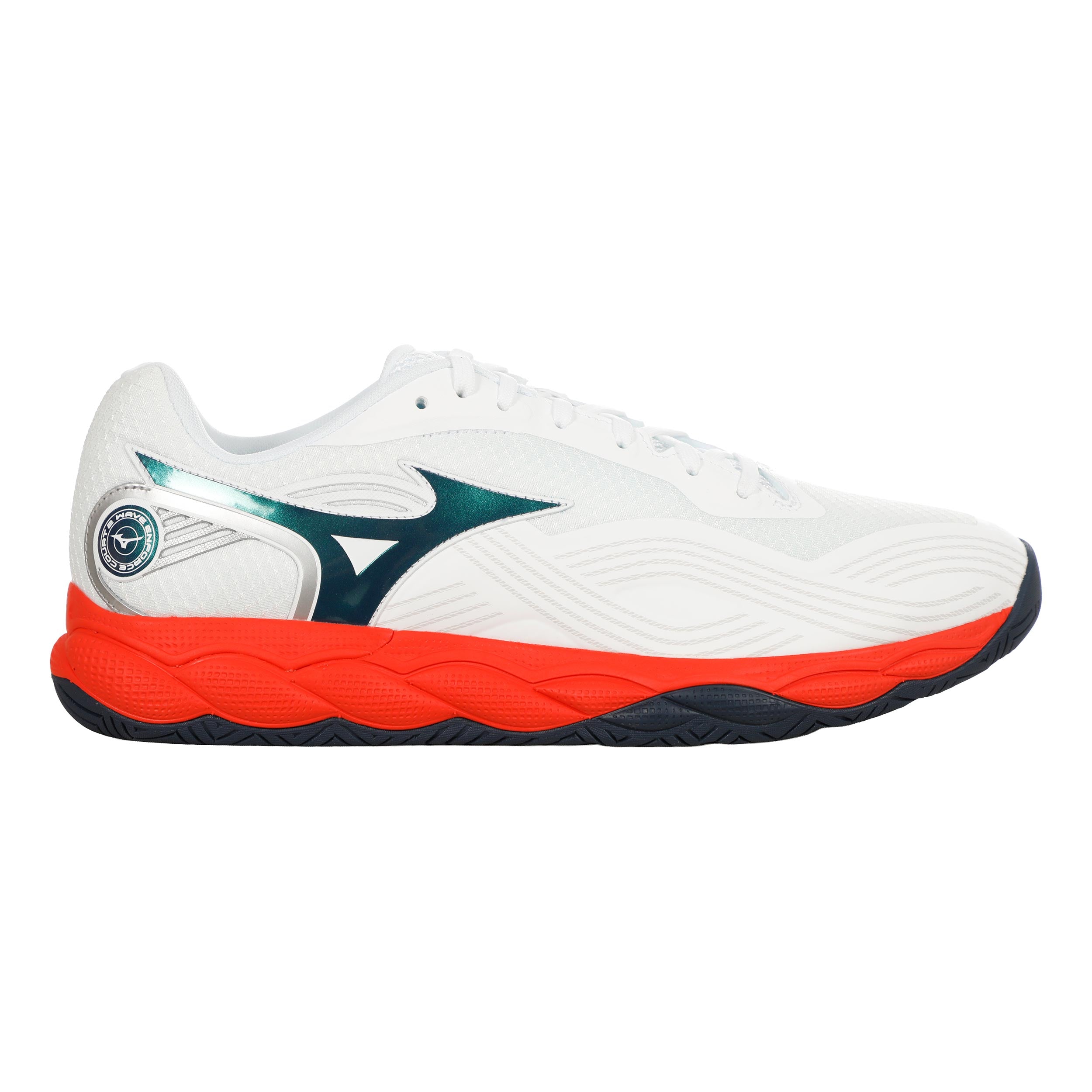 Mizuno Wave Enforce Court 2 Zapatilla todas las superficies Hombres - blanco, azul