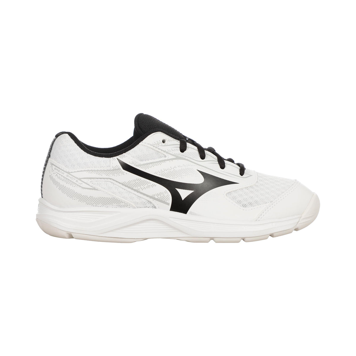Mizuno Break Shot 5 Zapatilla para pista cubierta Niños - blanco, negro