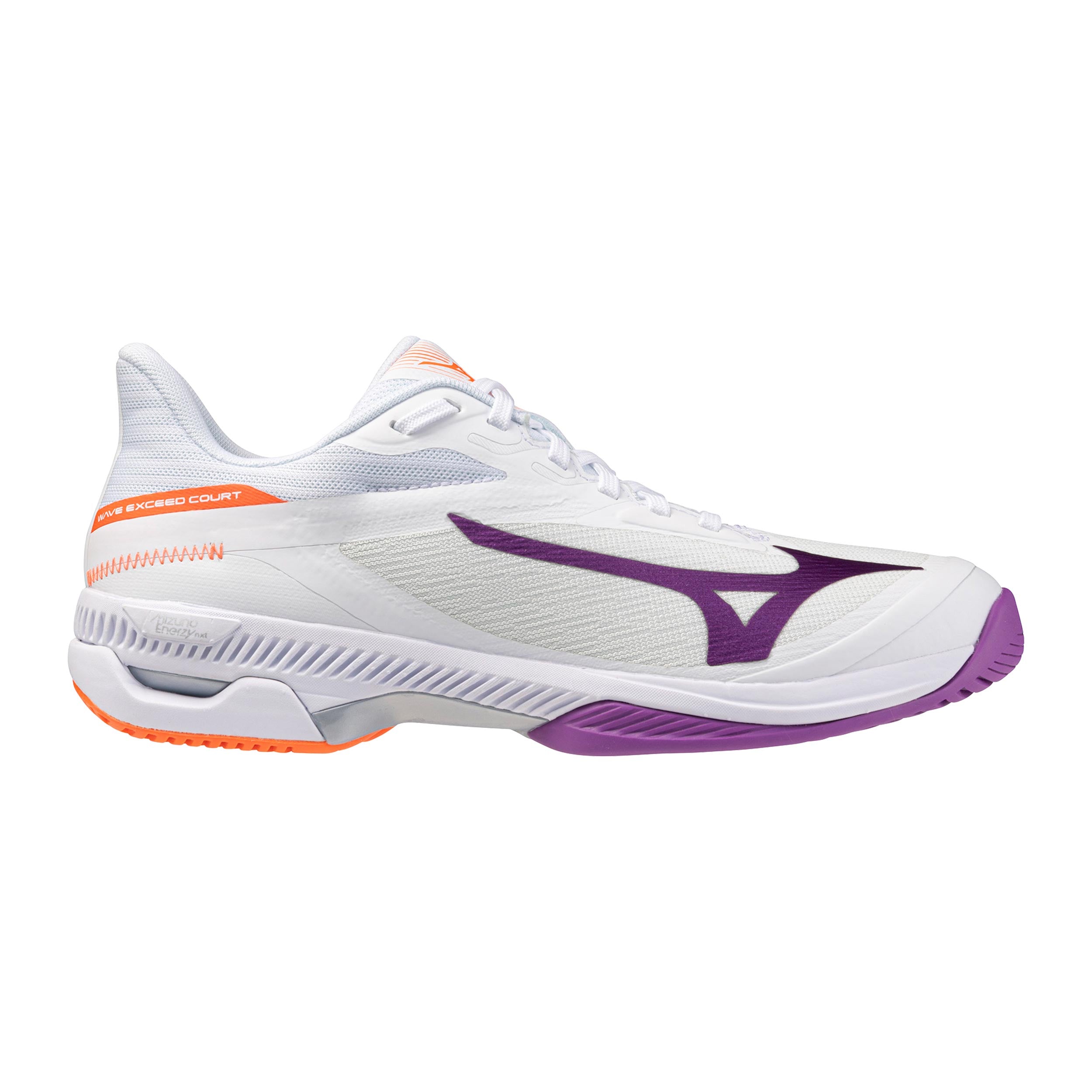 Mizuno Wave Exceed Court Zapatilla todas las superficies Mujeres - blanco, lila