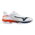 Wave Exceed Court Zapatilla tierra batida Hombres - blanco, azul