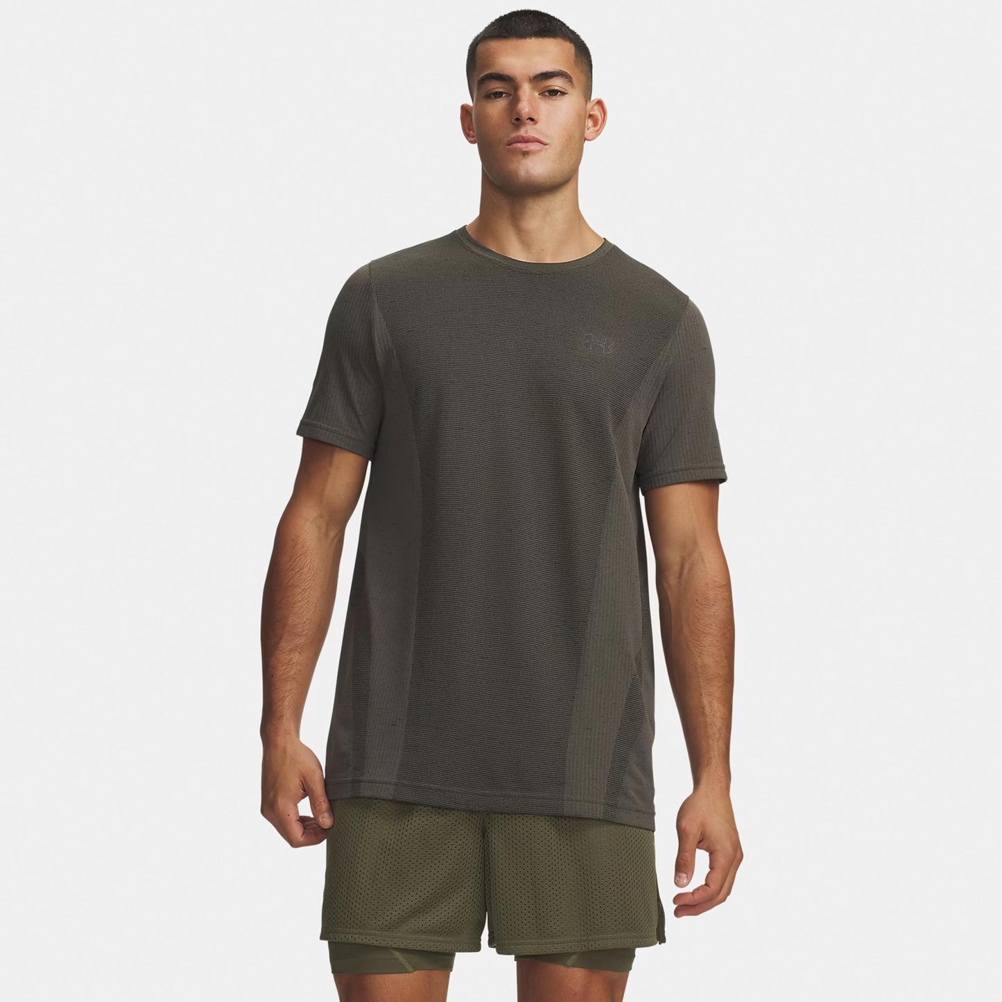 Under Armour Vanish Seamless Camiseta de manga corta Hombres - verde, negro
