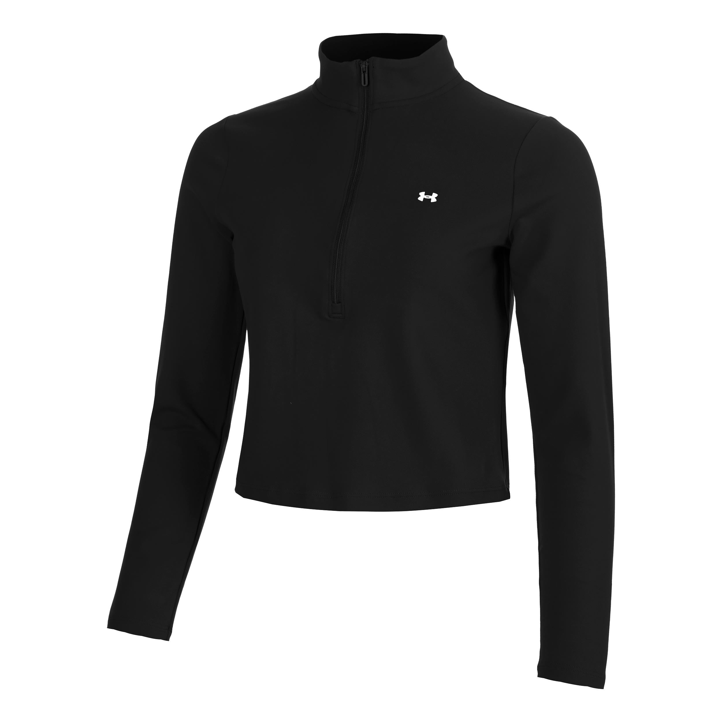 Under Armour Motion 1/2 Zip Camiseta de manga larga Mujeres - negro, blanco