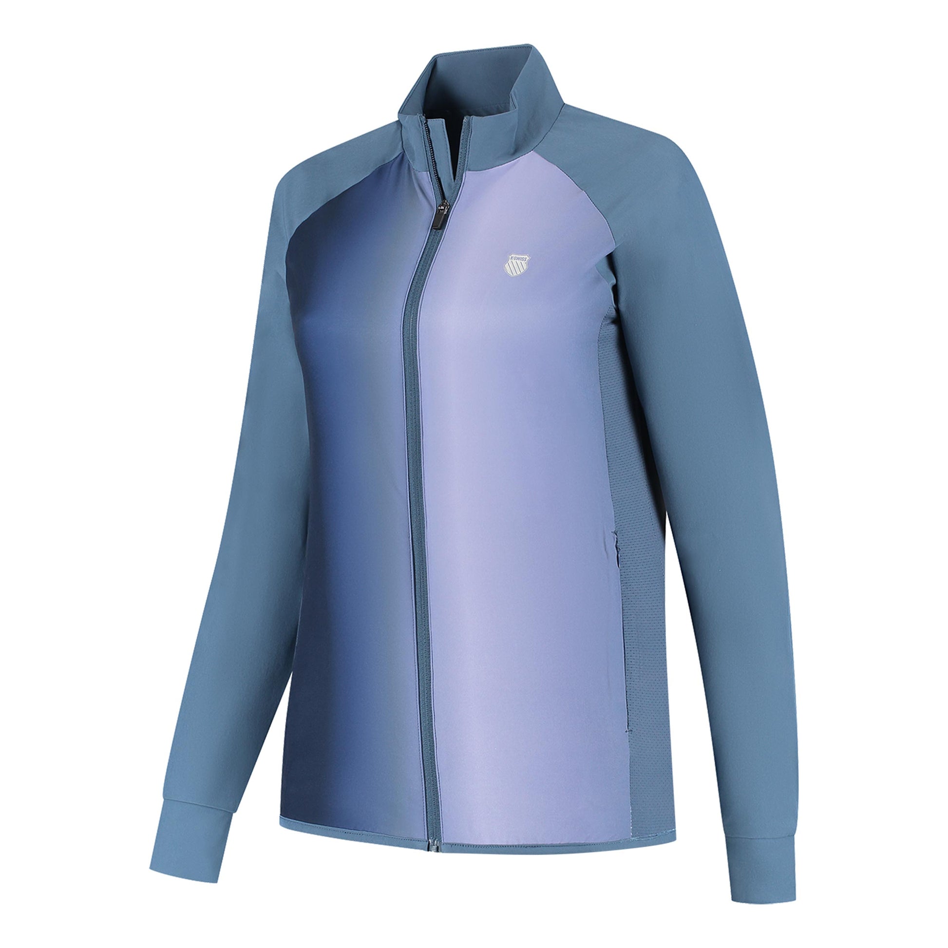 K-Swiss Hypercourt 5 Chaqueta de entrenamiento Mujeres - azul-gris, morado