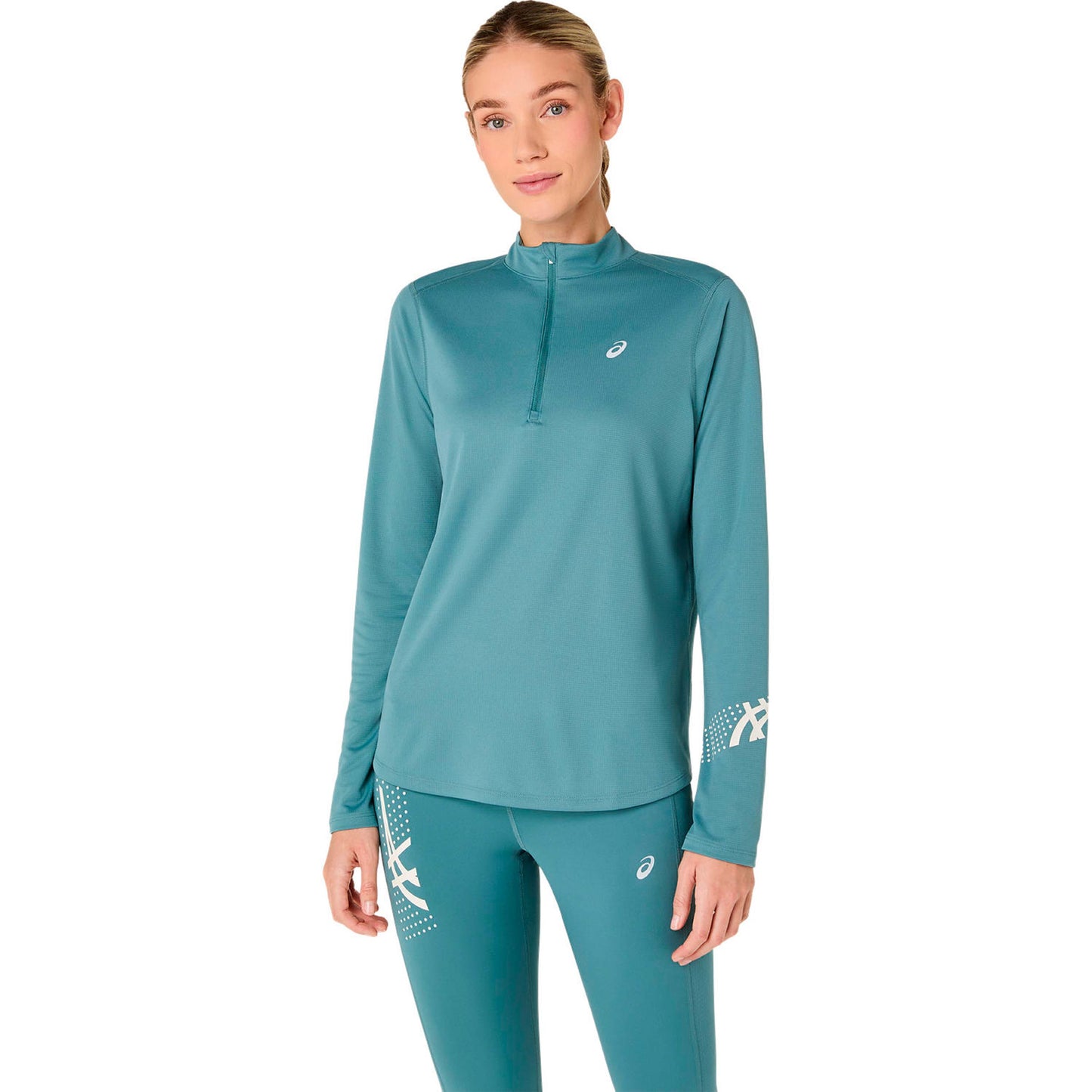 ASICS Icon 1/2 Zip  Camiseta de running - turquesa