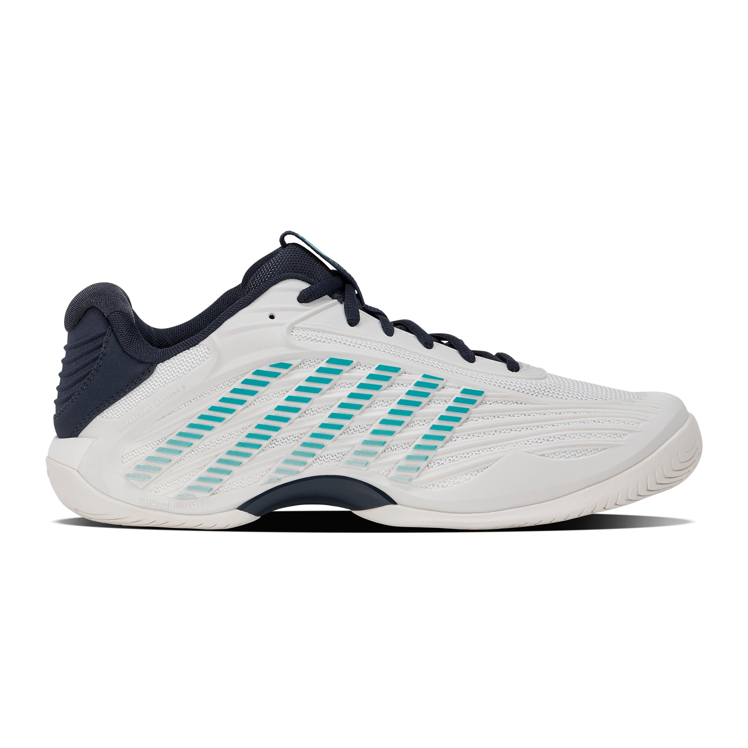 K-Swiss Hypercourt Express 3 Zapatilla todas las superficies Hombres - blanco, turquesa