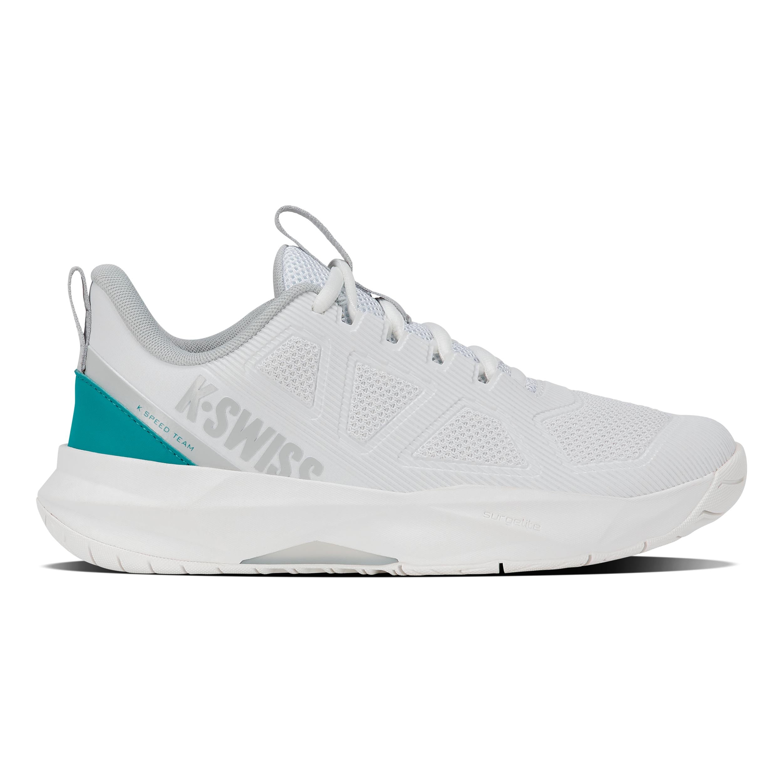 K-Swiss K-Speed Team Zapatilla todas las superficies Mujeres - blanco, turquesa