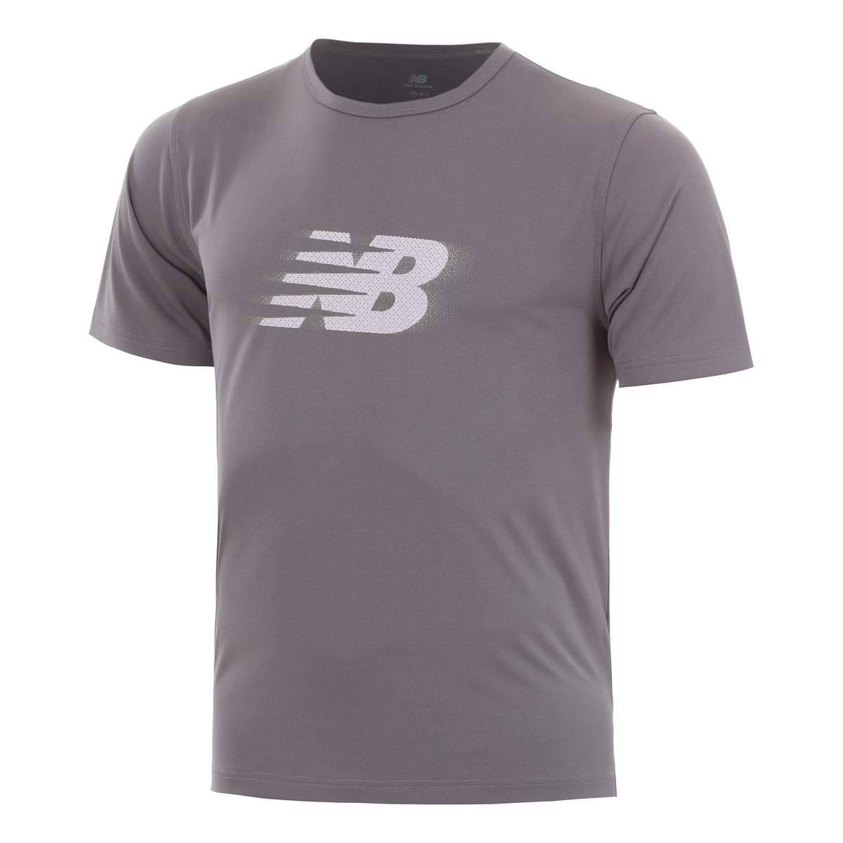New Balance Essentials Utility Motion Graphic Camiseta de manga corta Hombres - azul-gris