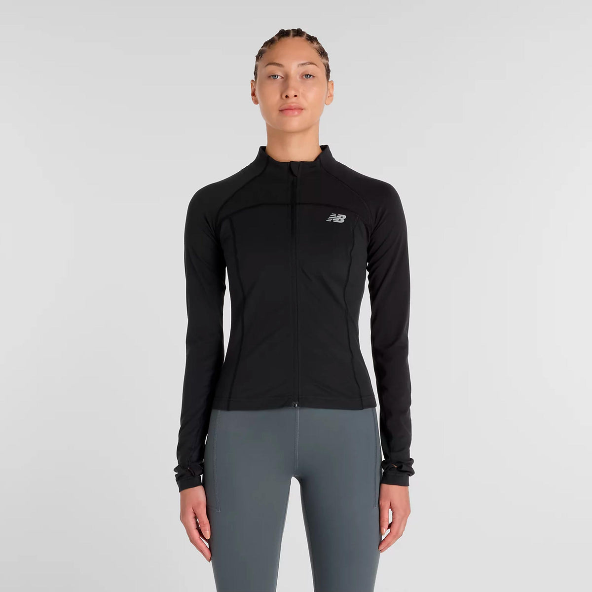 New Balance Harmony Fitted Chaqueta de entrenamiento Mujeres - negro