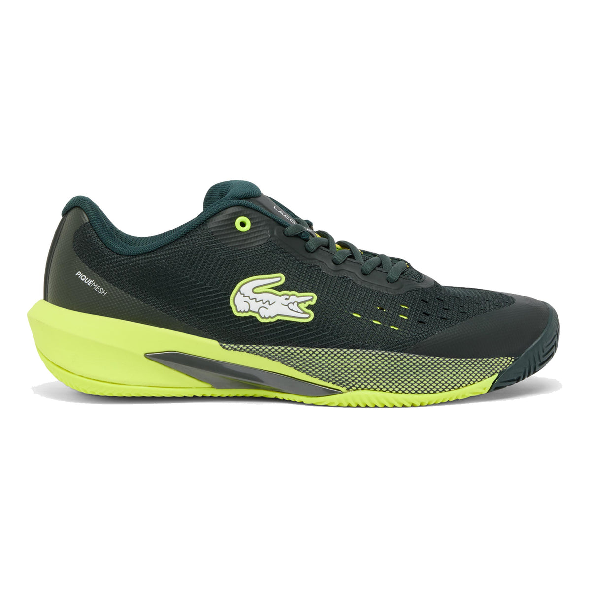 Lacoste AG-LT EVO Zapatilla todas las superficies Hombres - verde oscuro, amarillo