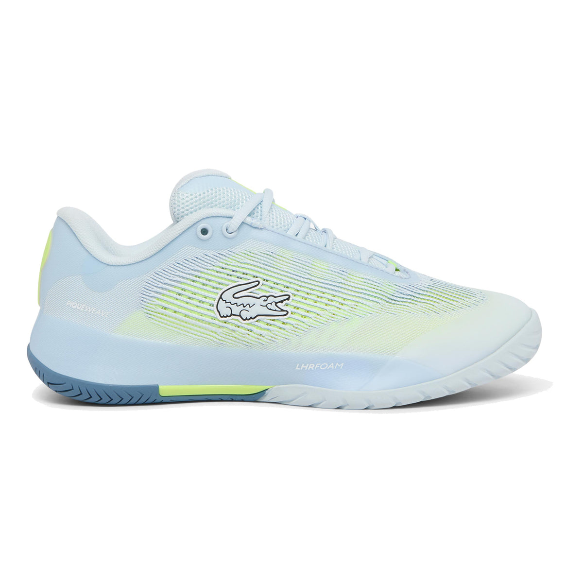 Lacoste AG-LT EVO Zapatilla todas las superficies Mujeres - azul claro, amarillo