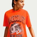 Court Slam Camiseta de manga corta Mujeres - naranja
