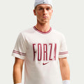 Court Camiseta de manga corta Hombres - crema