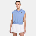 Court Chaleco Mujeres - azul claro