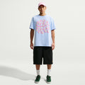 Sportswear Camiseta de manga corta Hombres - azul claro
