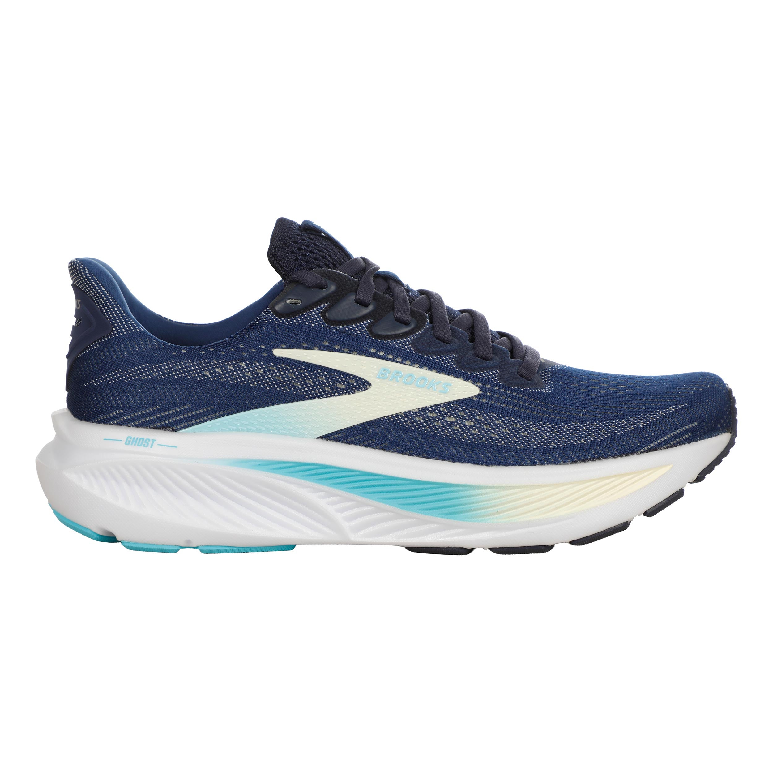 Brooks Ghost 17 Zapatilla neutral Mujeres - azul oscuro, turquesa