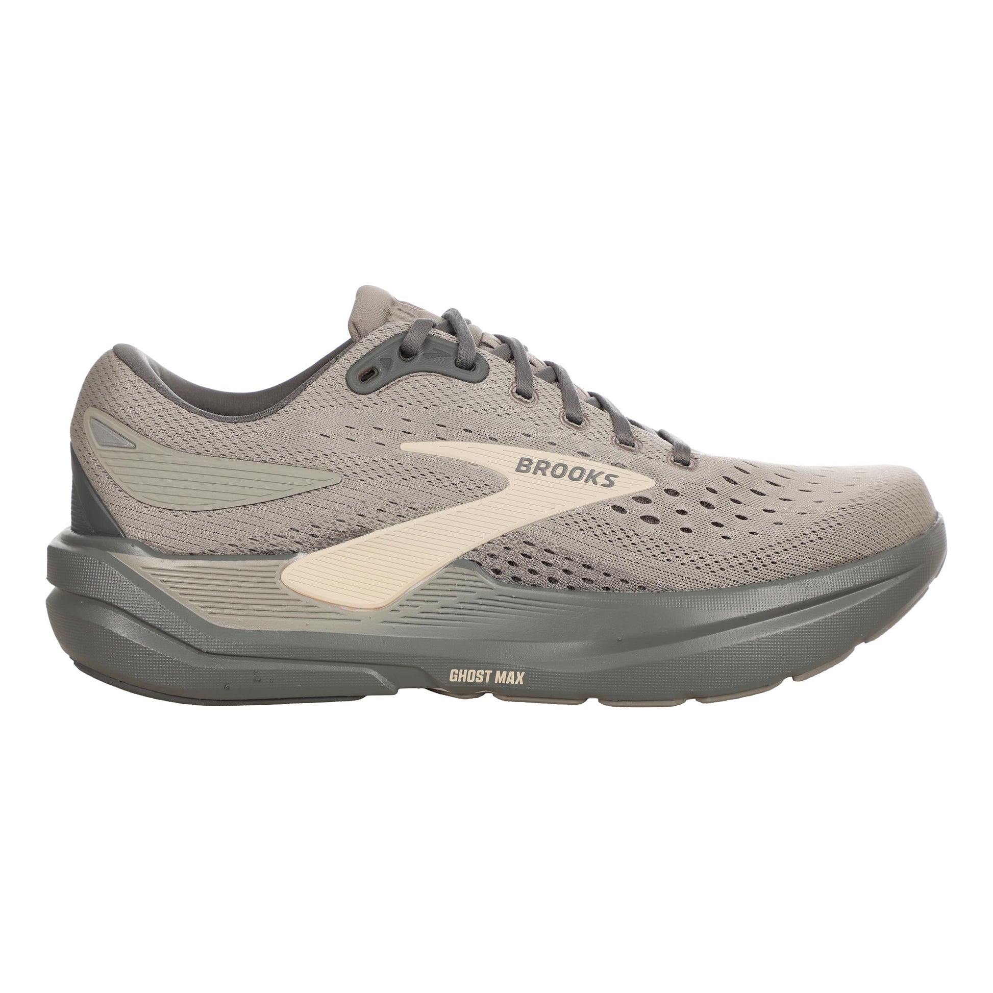 Brooks Ghost Max 3 Zapatilla neutral Hombres - gris, beige