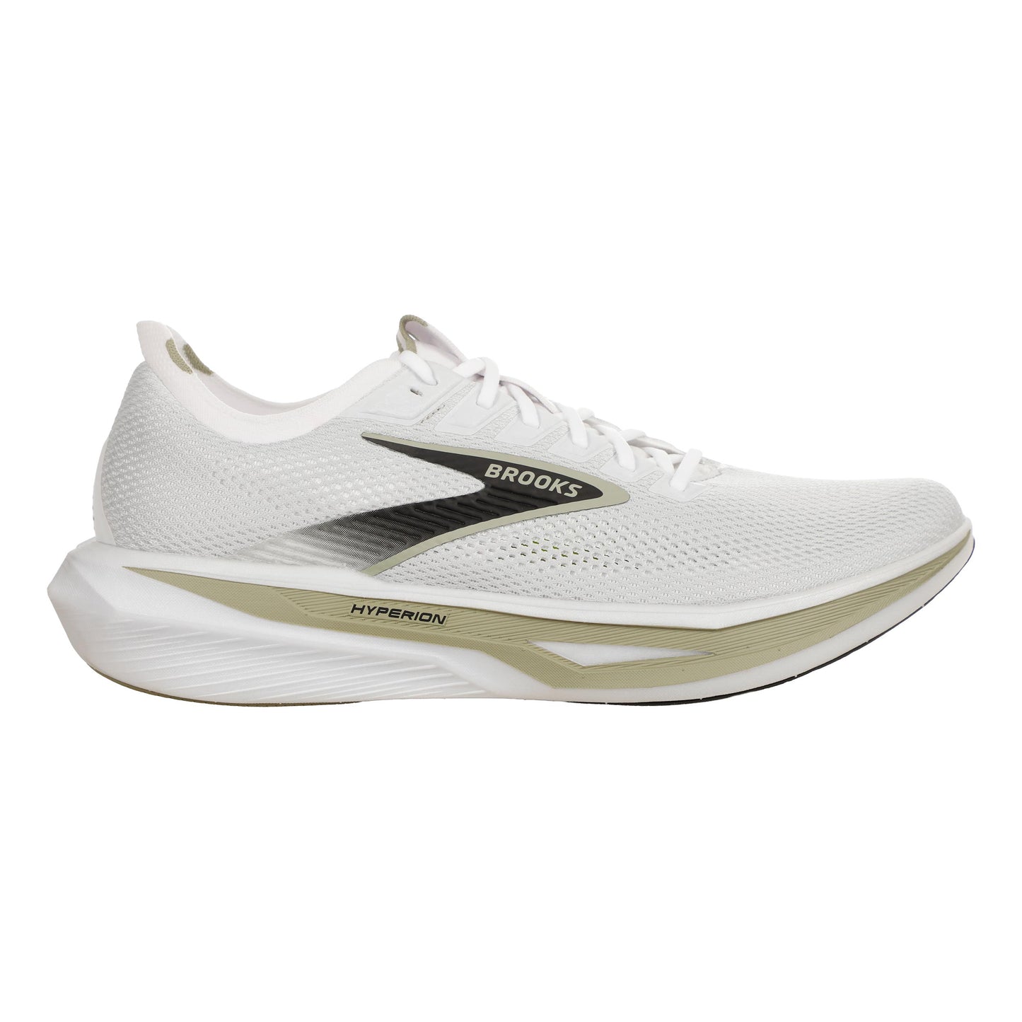 Brooks Hyperion 3 Zapatilla neutral Hombres - blanco, oliva